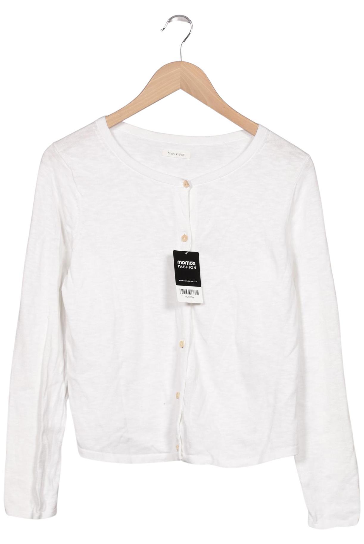 

Marc O Polo Damen Strickjacke, weiß, Gr. 38