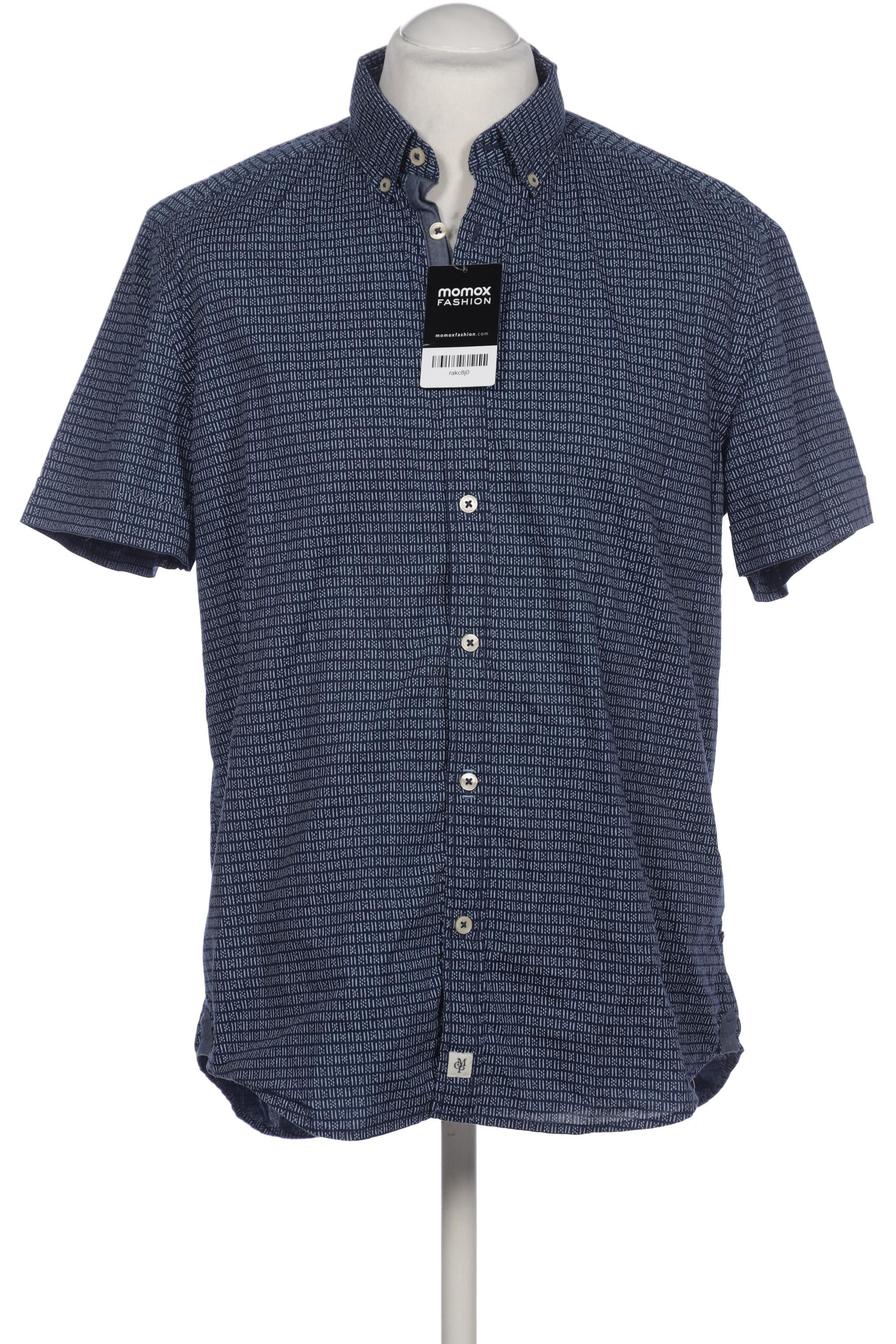 

Marc O Polo Herren Hemd, marineblau, Gr. 52