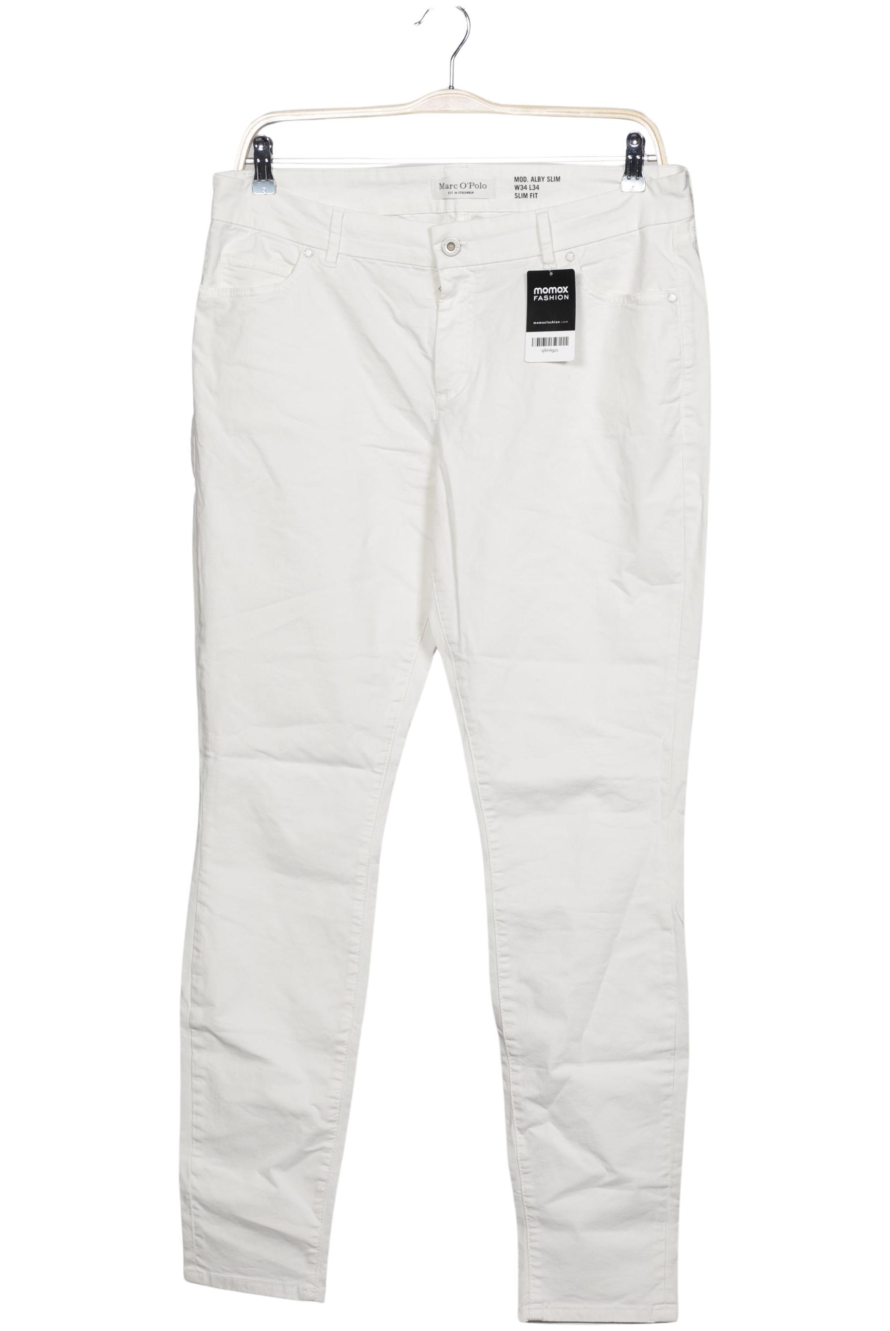

Marc O Polo Damen Stoffhose, weiß, Gr. 34