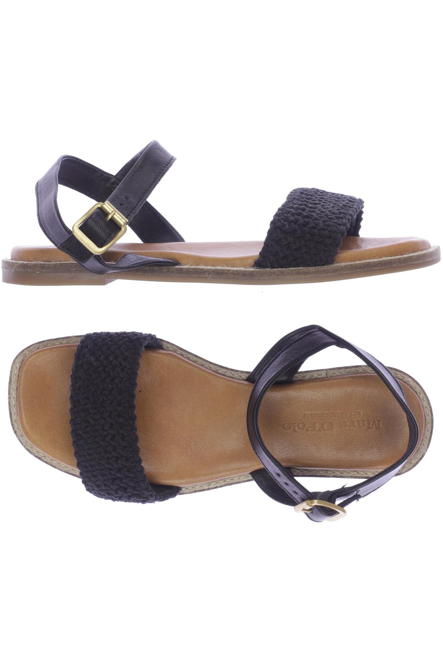 

Marc O Polo Damen Sandale, schwarz, Gr. 38