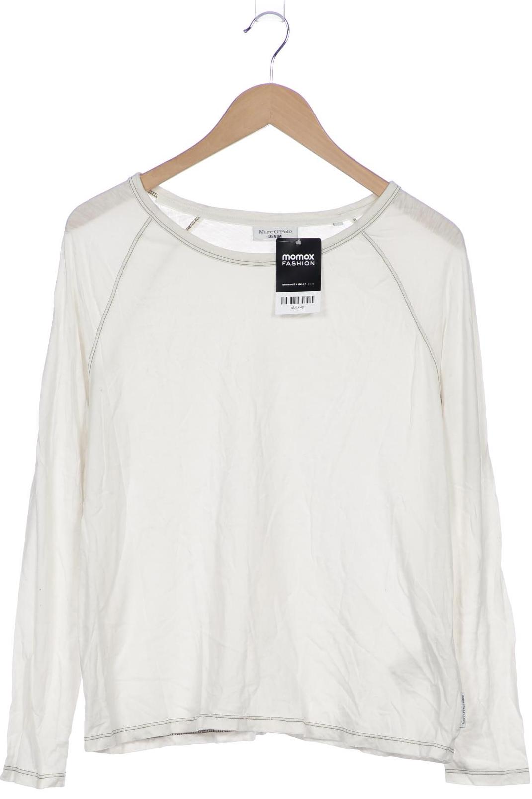 

Marc O Polo Damen Langarmshirt, weiß, Gr. 36