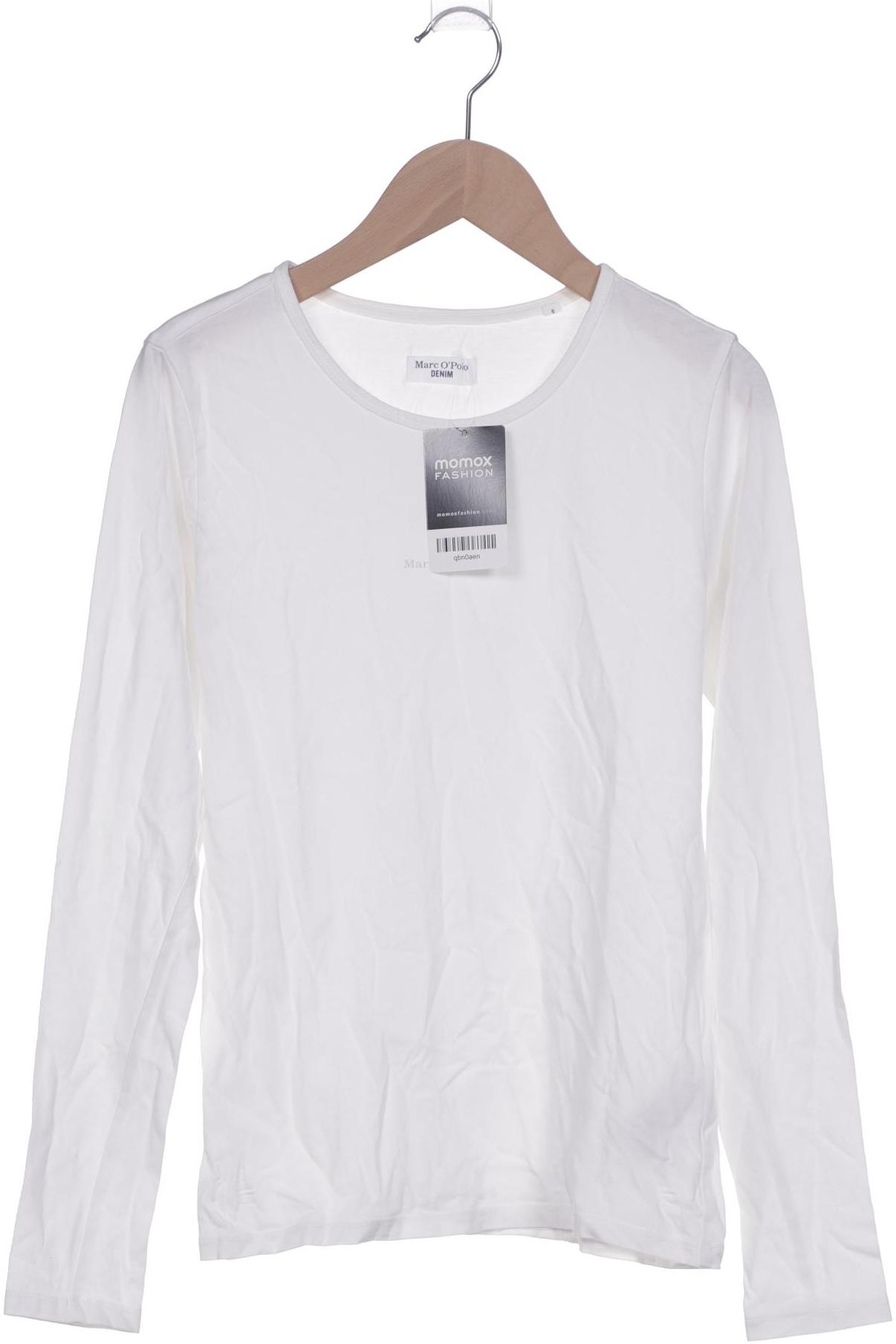 

Marc O Polo Damen Langarmshirt, weiß, Gr. 36