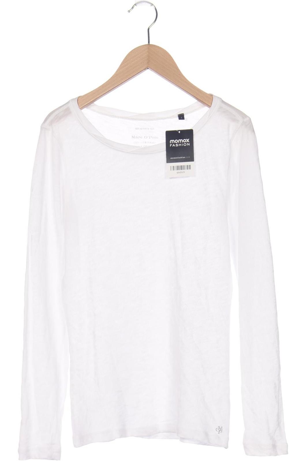 

Marc O Polo Damen Langarmshirt, weiß, Gr. 36