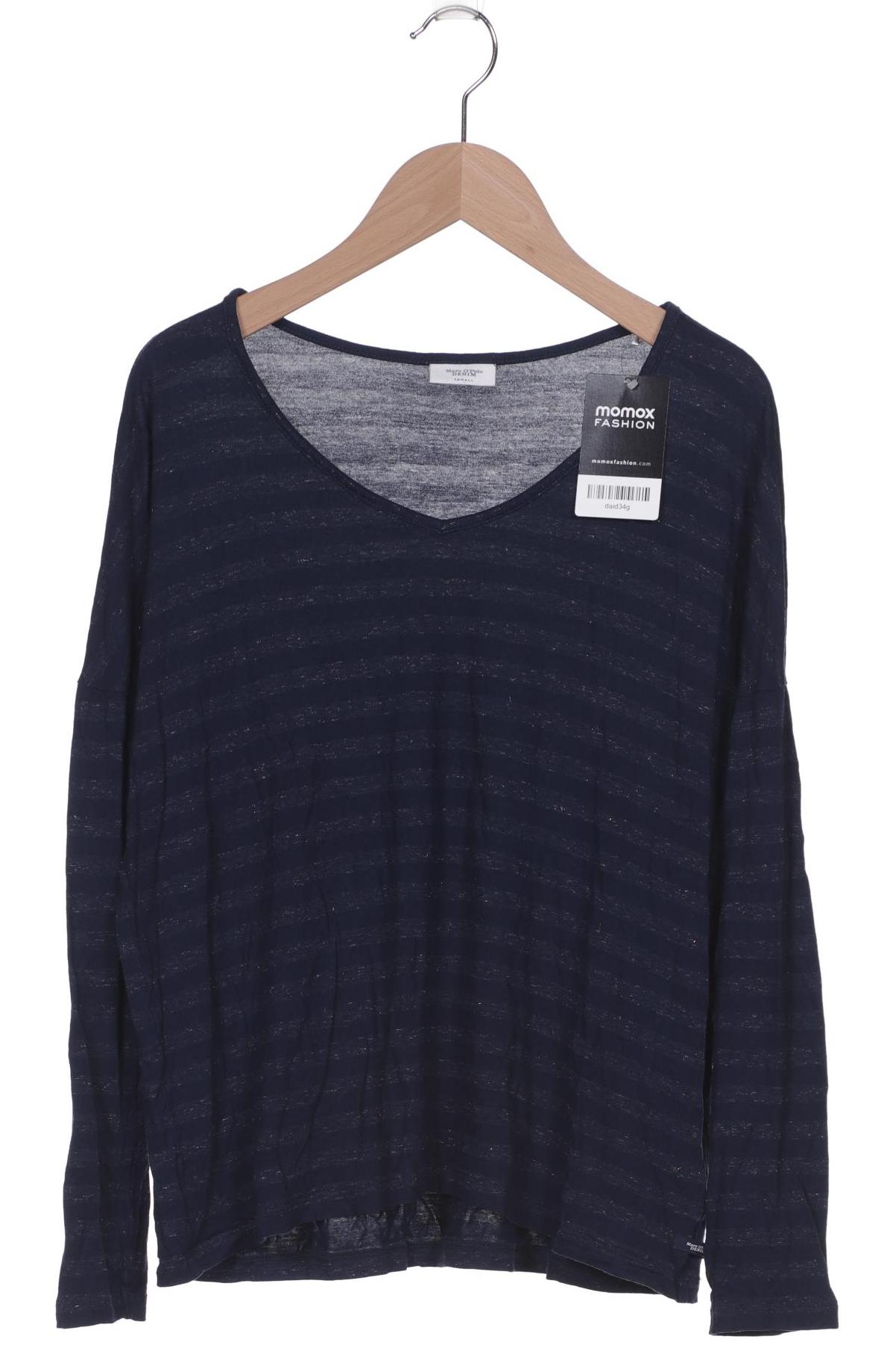 

Marc O Polo Damen Langarmshirt, marineblau, Gr. 34