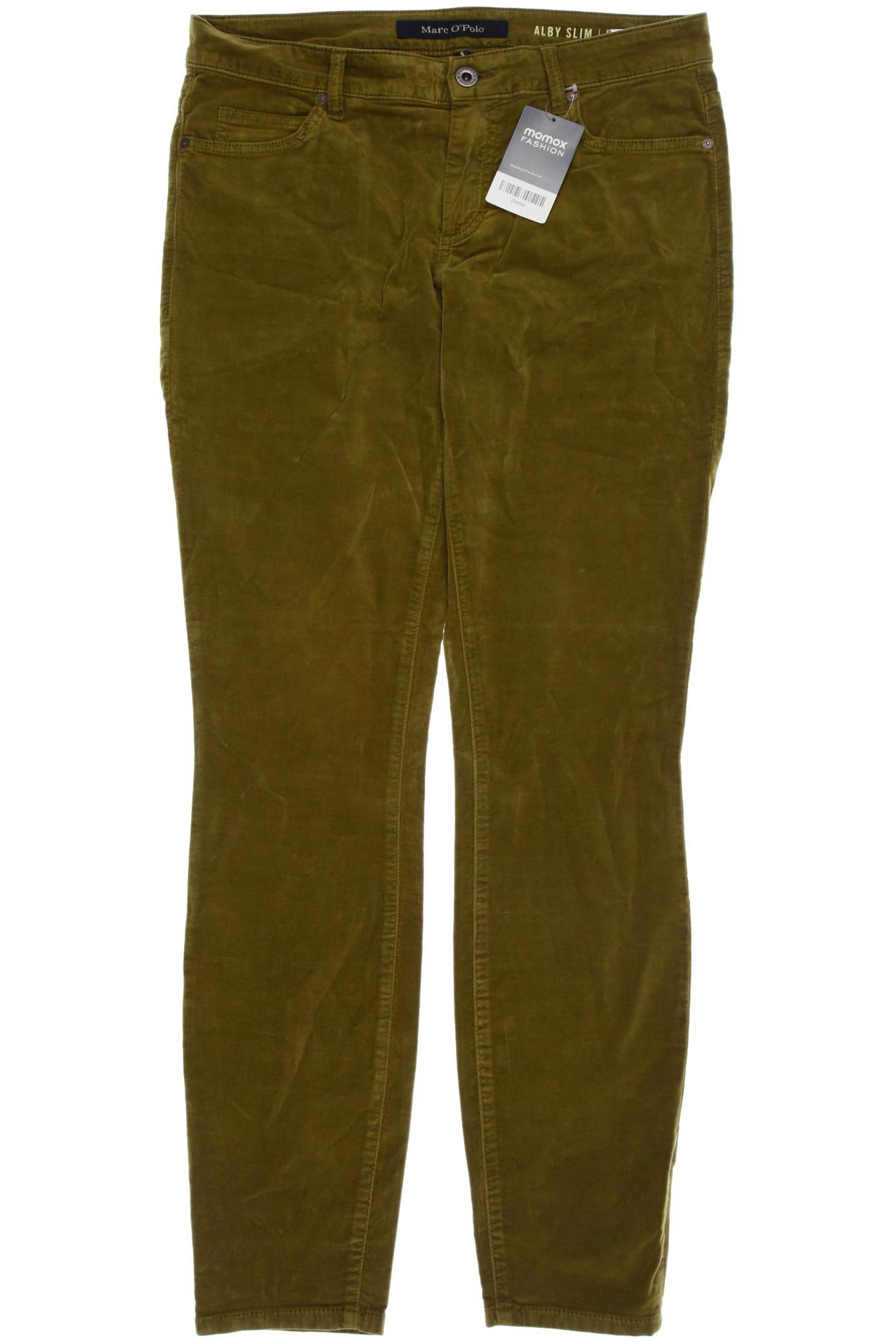 

Marc O Polo Damen Stoffhose, grün, Gr. 30