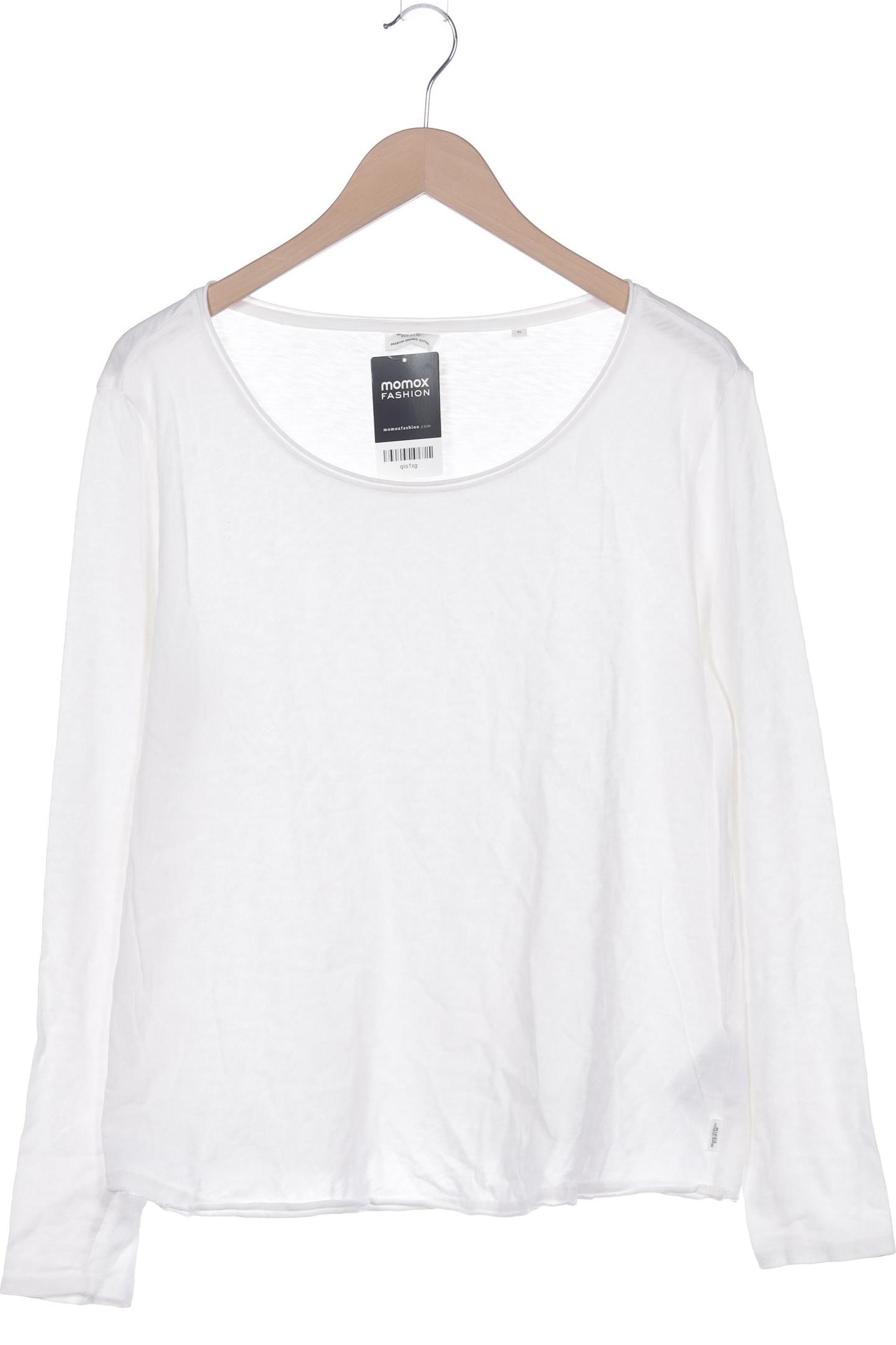 

Marc O Polo Damen Langarmshirt, weiß, Gr. 44