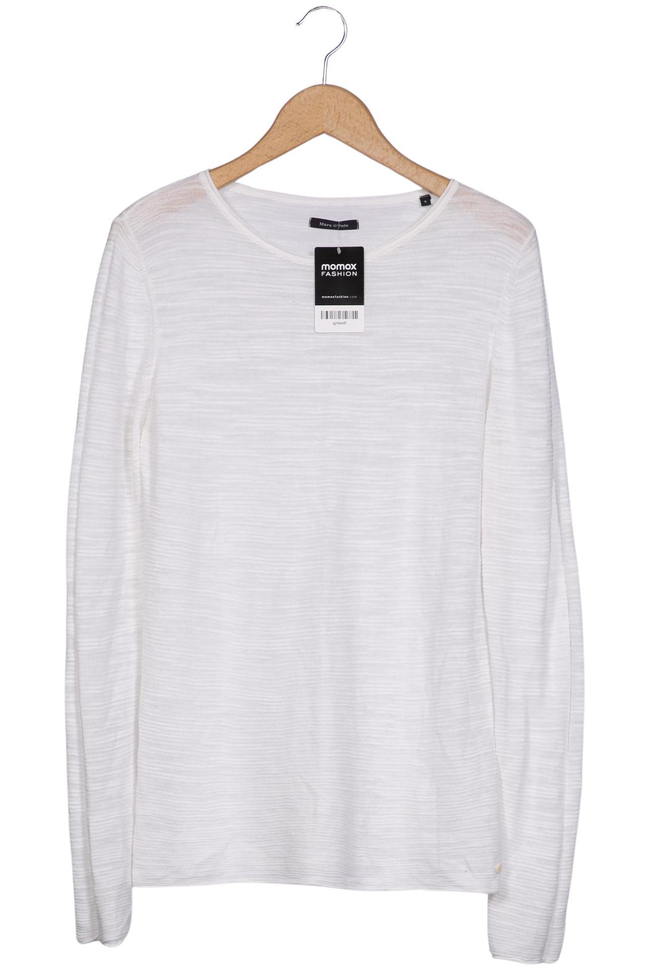 

Marc O Polo Damen Langarmshirt, weiß, Gr. 38