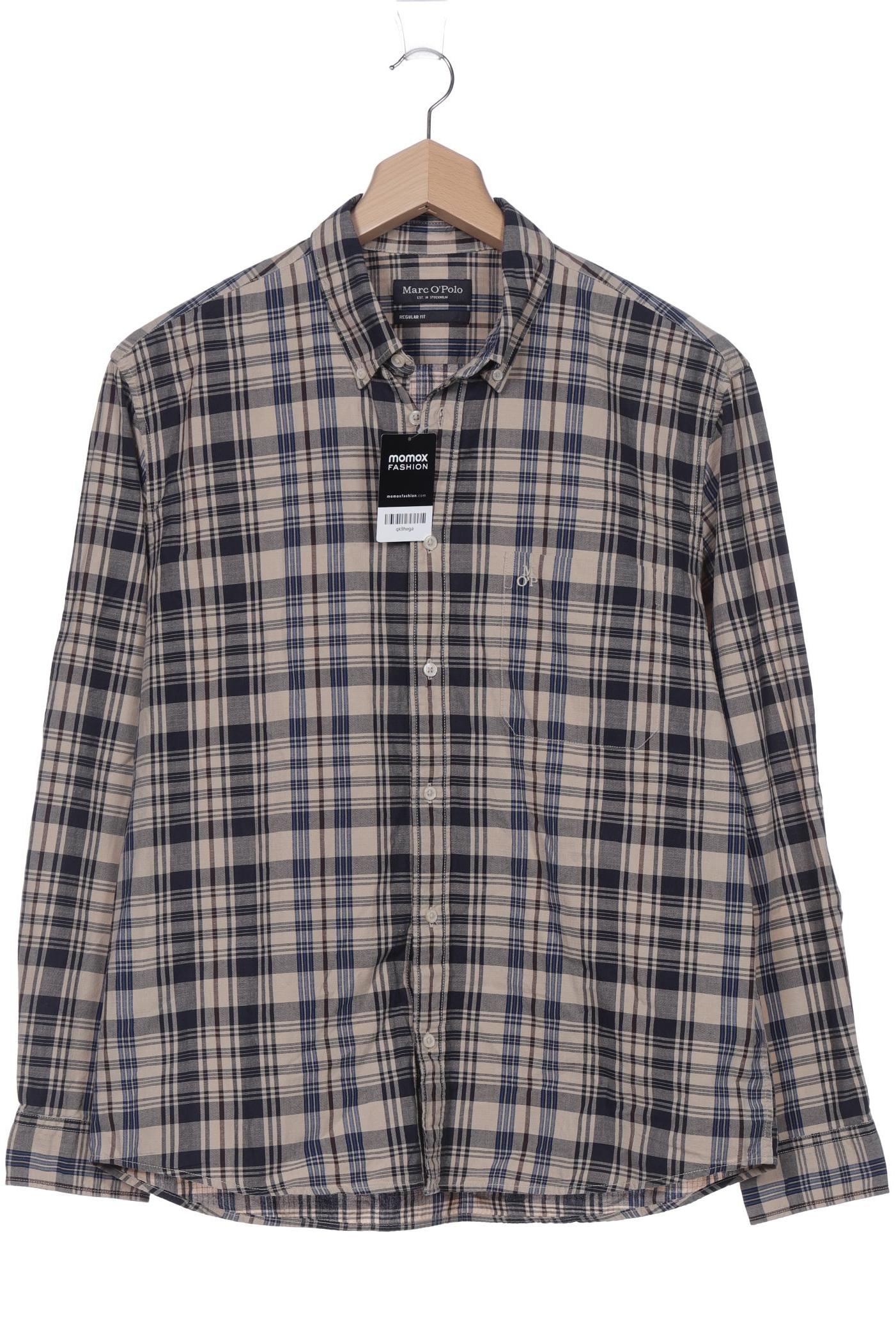 

Marc O Polo Herren Hemd, braun, Gr. 56