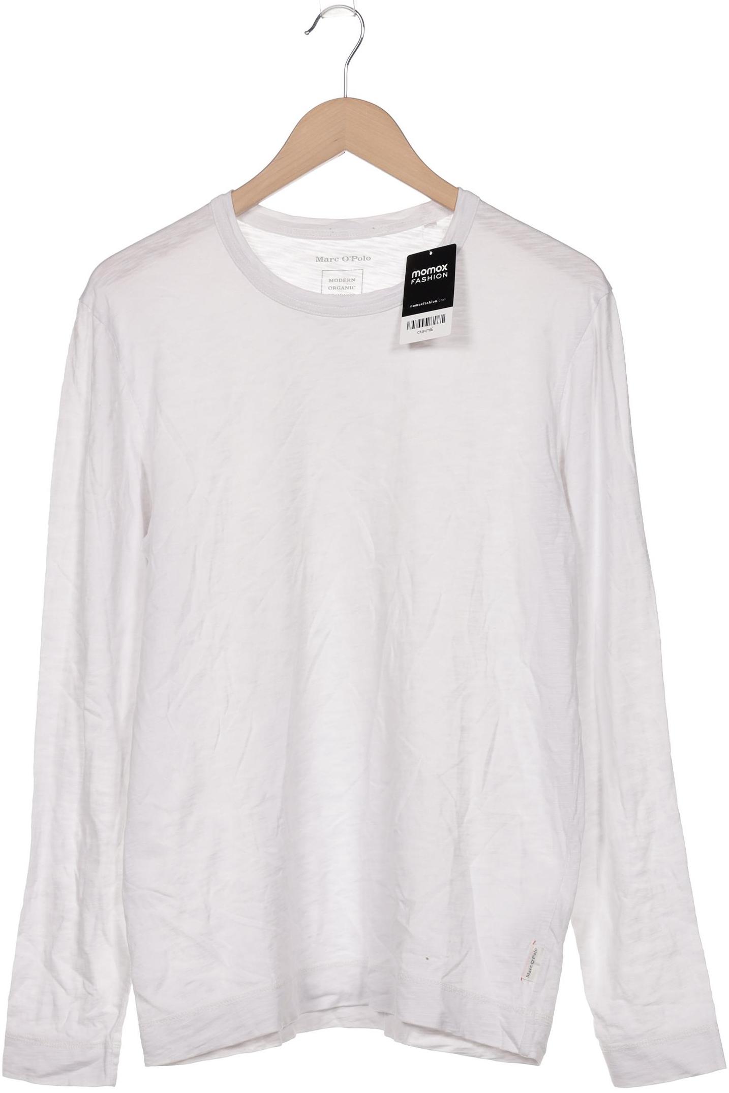

Marc O Polo Herren Langarmshirt, weiß, Gr. 48