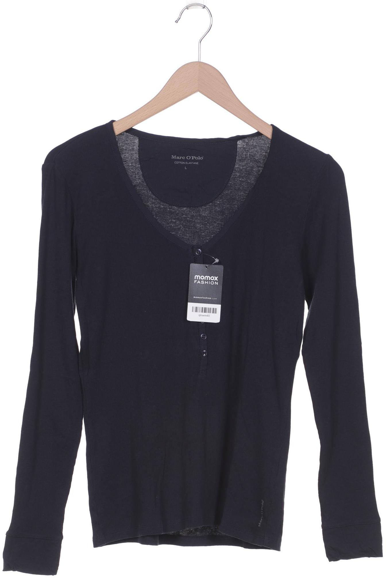

Marc O Polo Damen Langarmshirt, marineblau