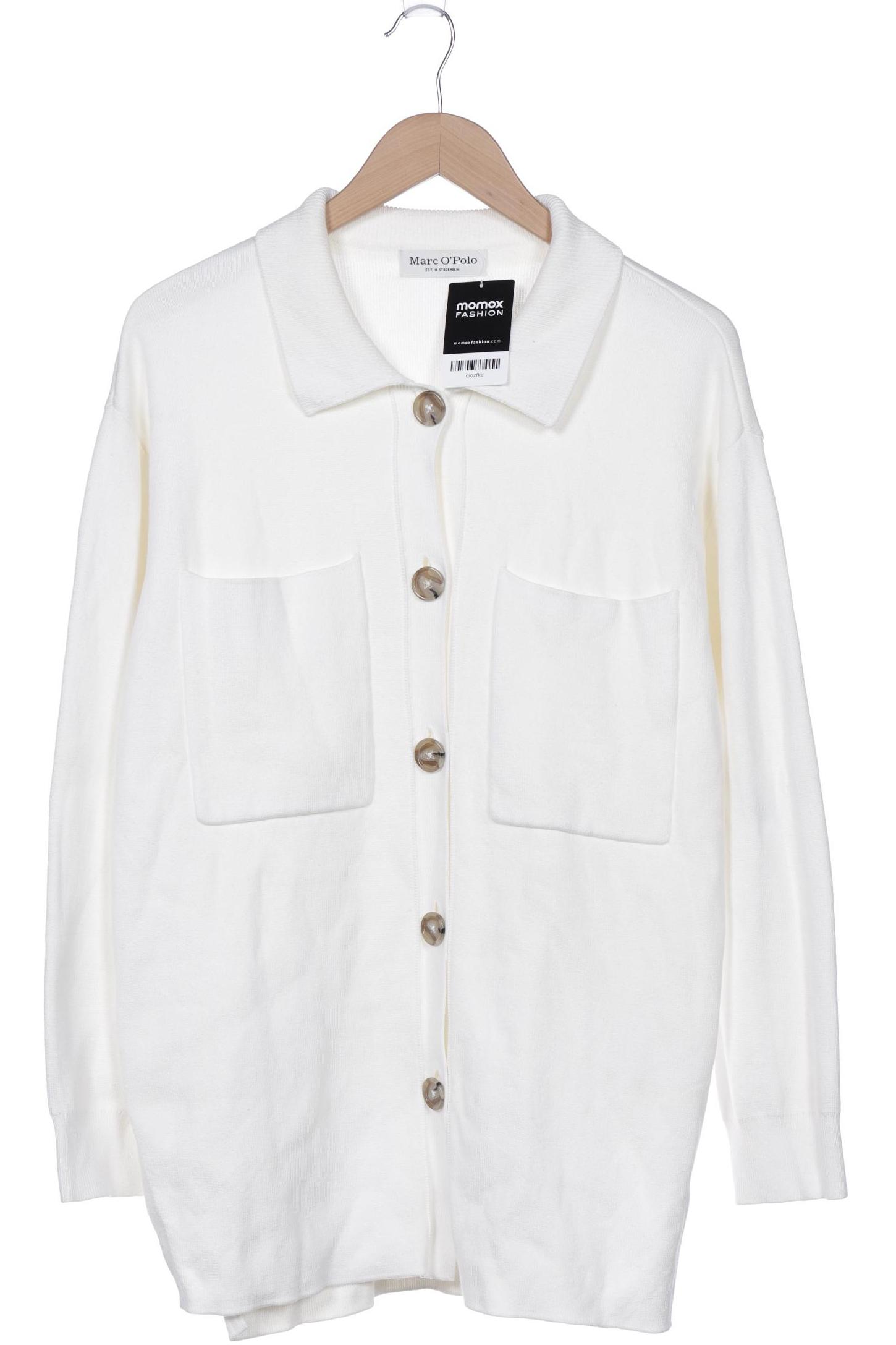 

Marc O Polo Damen Strickjacke, weiß, Gr. 36