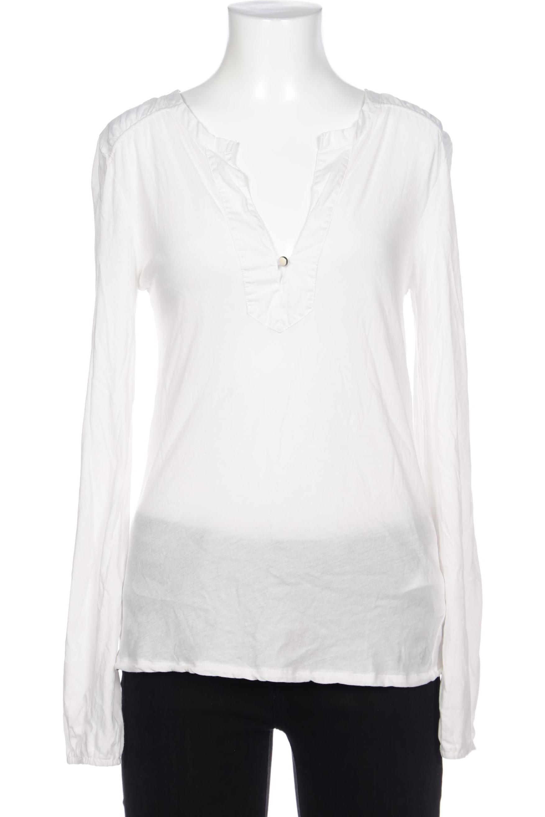 

Marc O Polo Damen Langarmshirt, weiß, Gr. 36