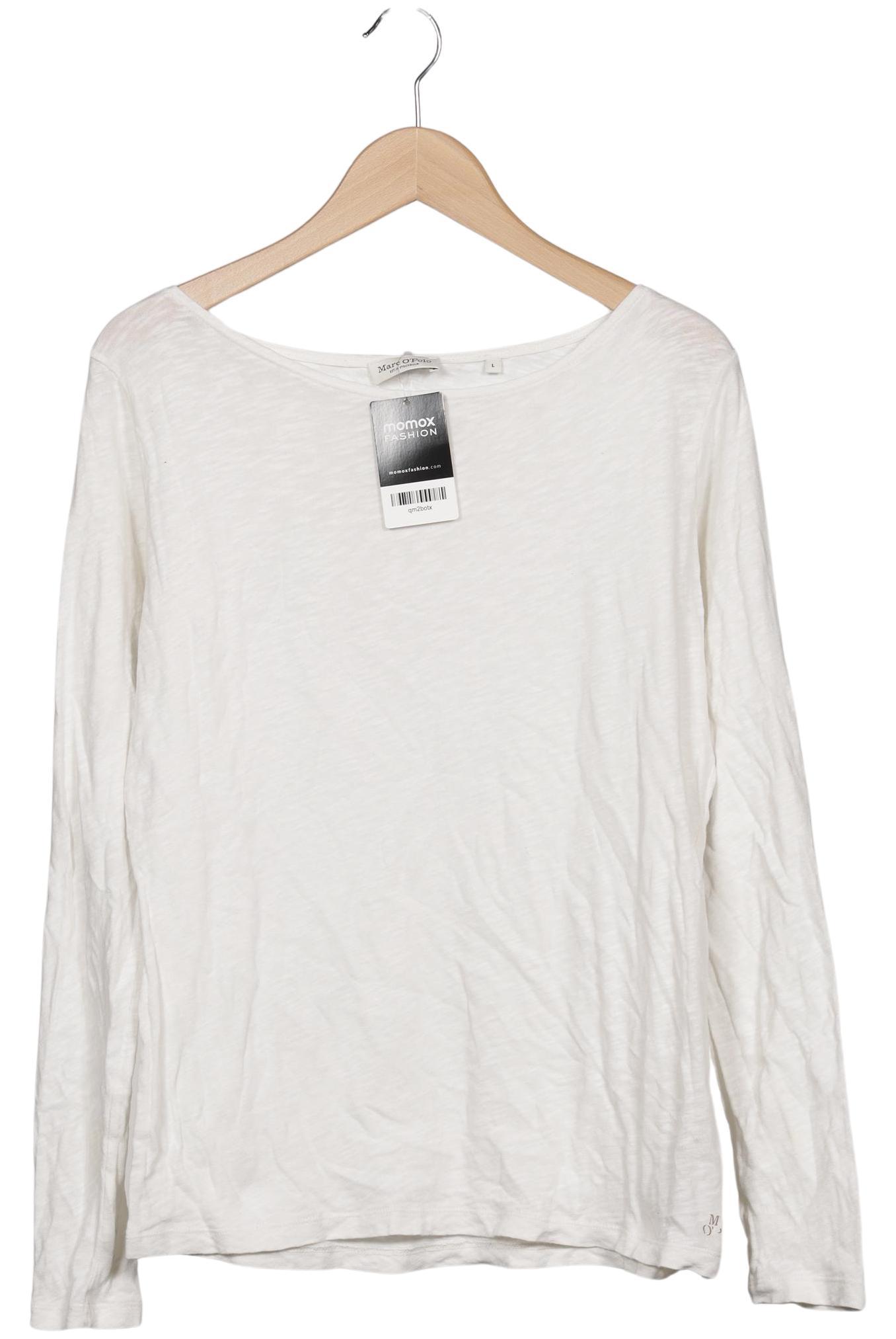 

Marc O Polo Damen Langarmshirt, weiß, Gr. 42