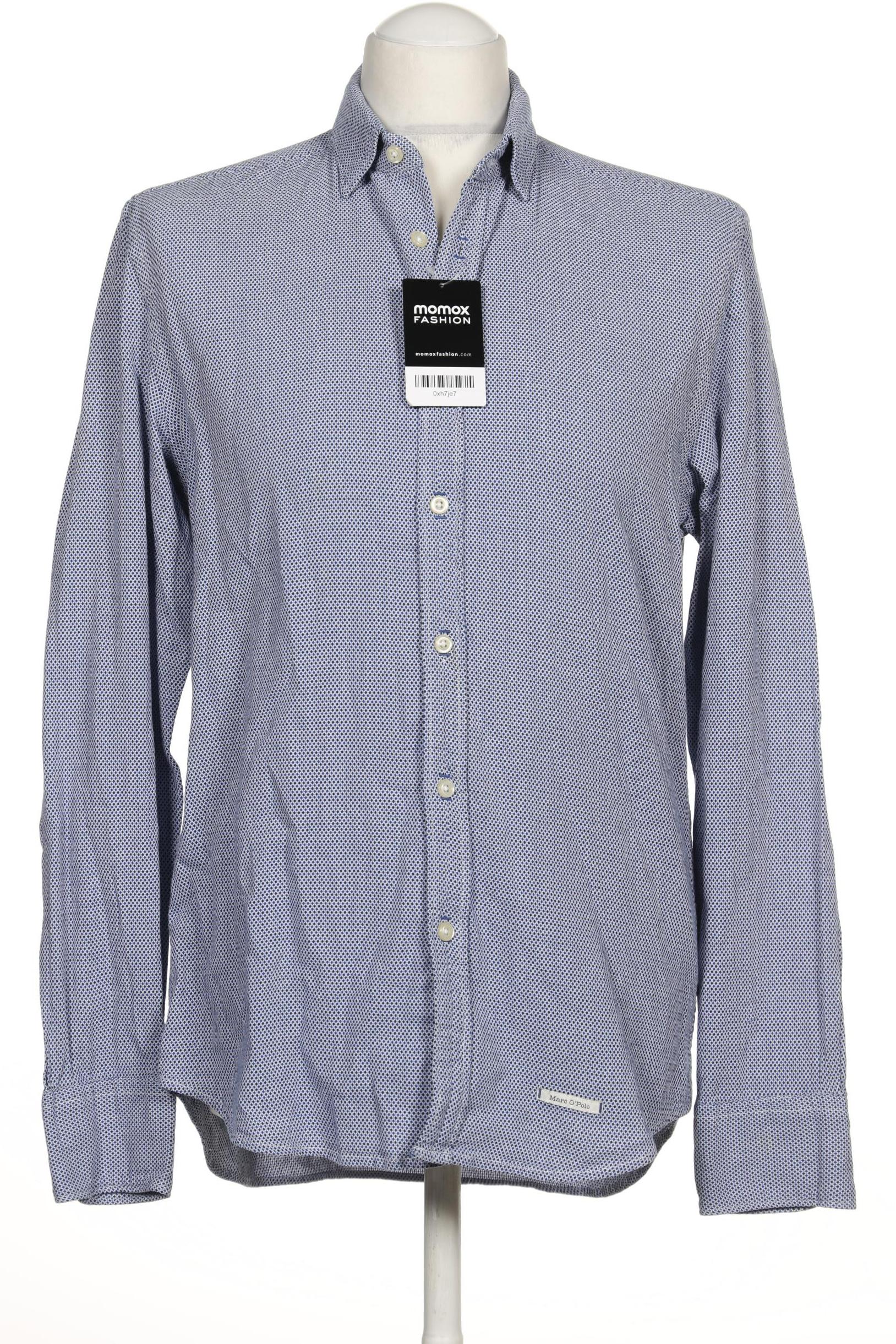 

Marc O Polo Herren Hemd, blau, Gr. 48