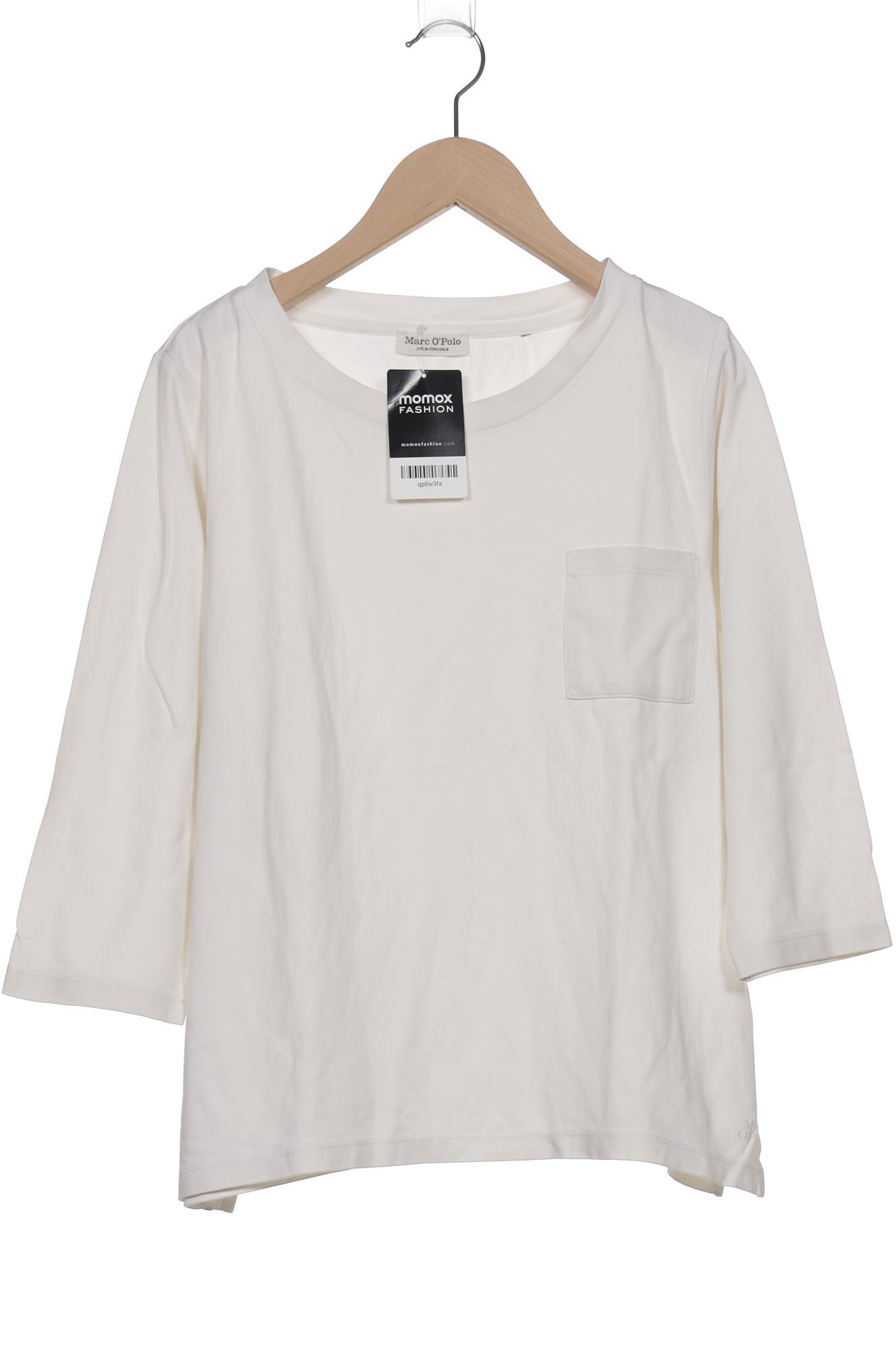 

Marc O Polo Damen Langarmshirt, weiß, Gr. 38