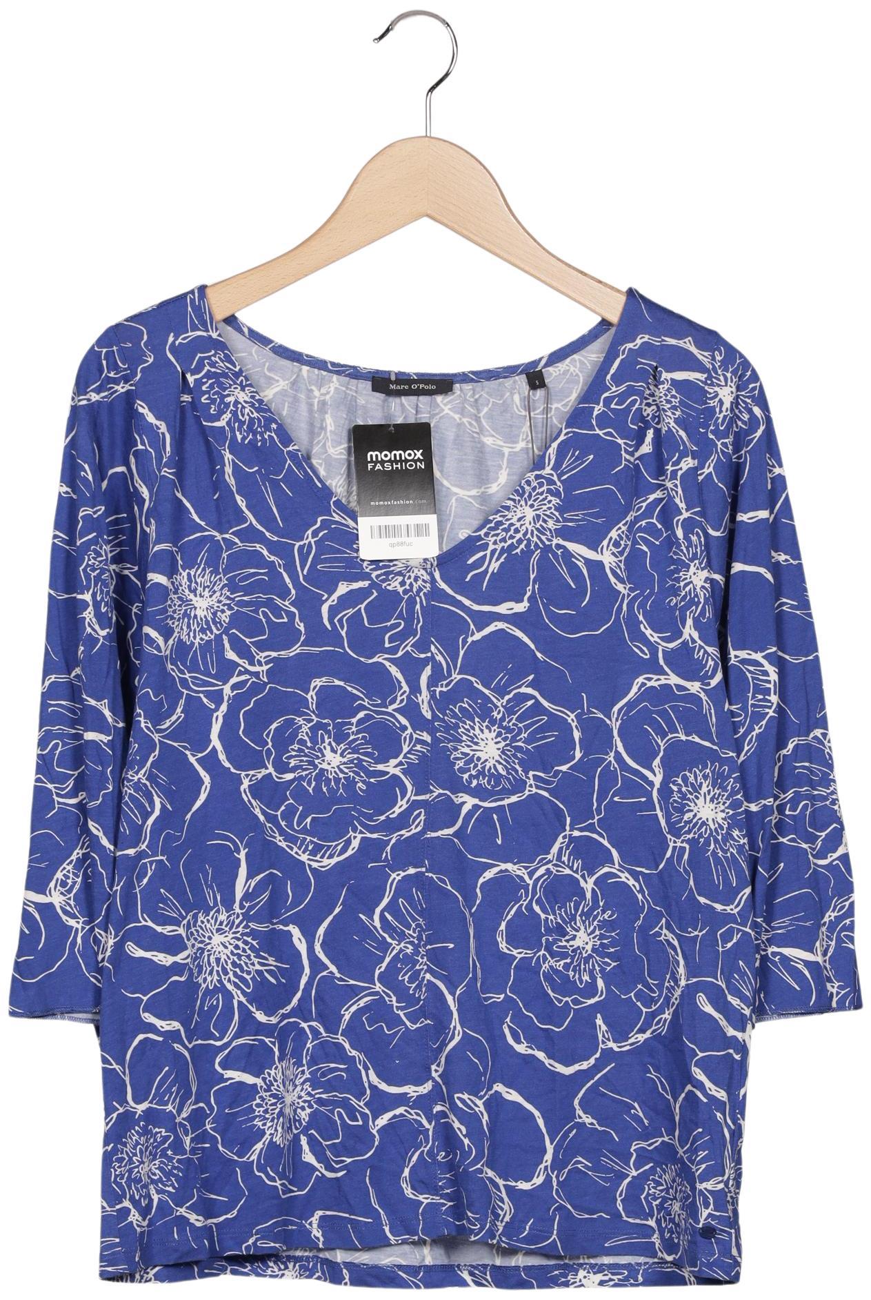 

Marc O Polo Damen Langarmshirt, blau, Gr. 36