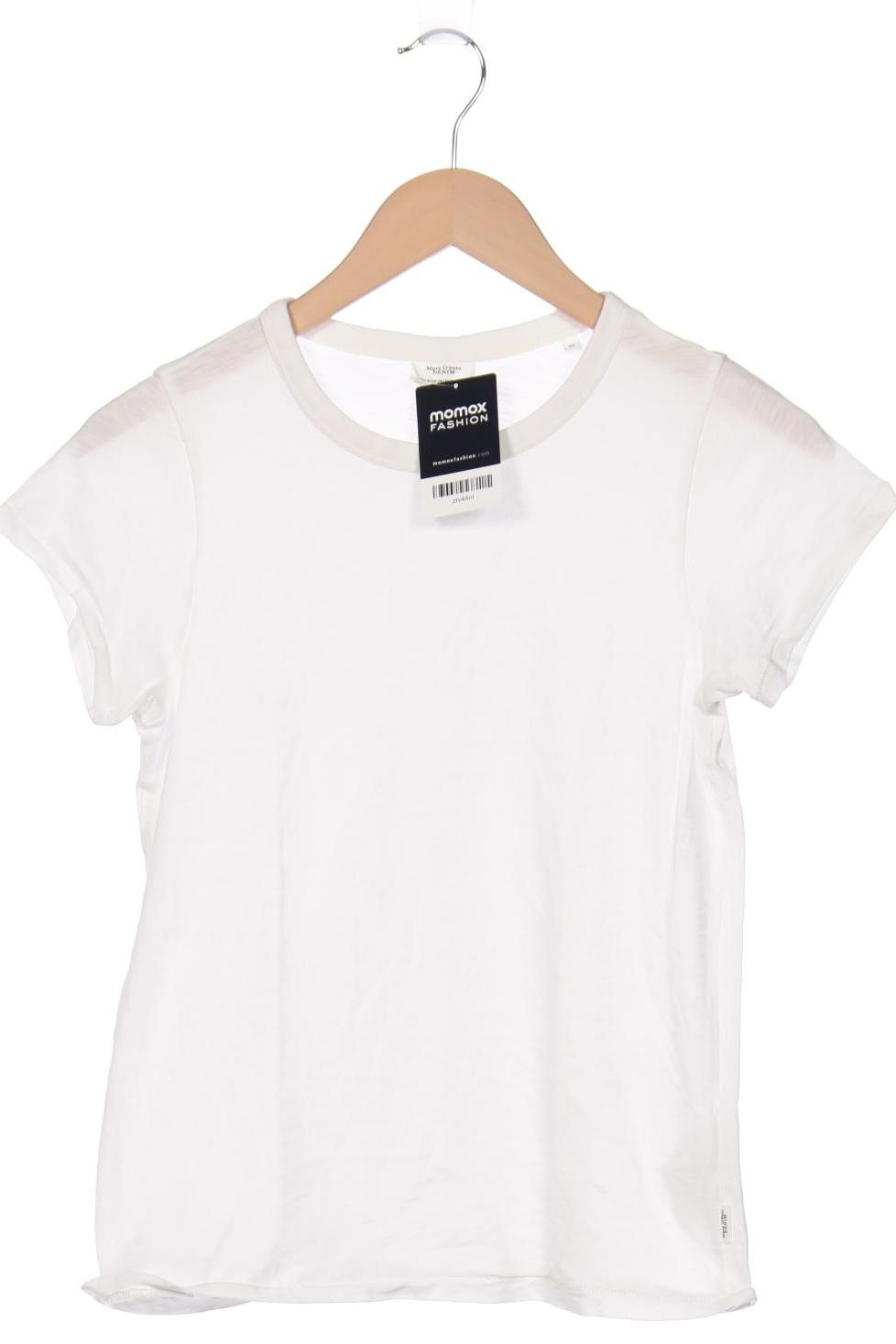 

Marc O Polo Damen T-Shirt, weiß, Gr. 34