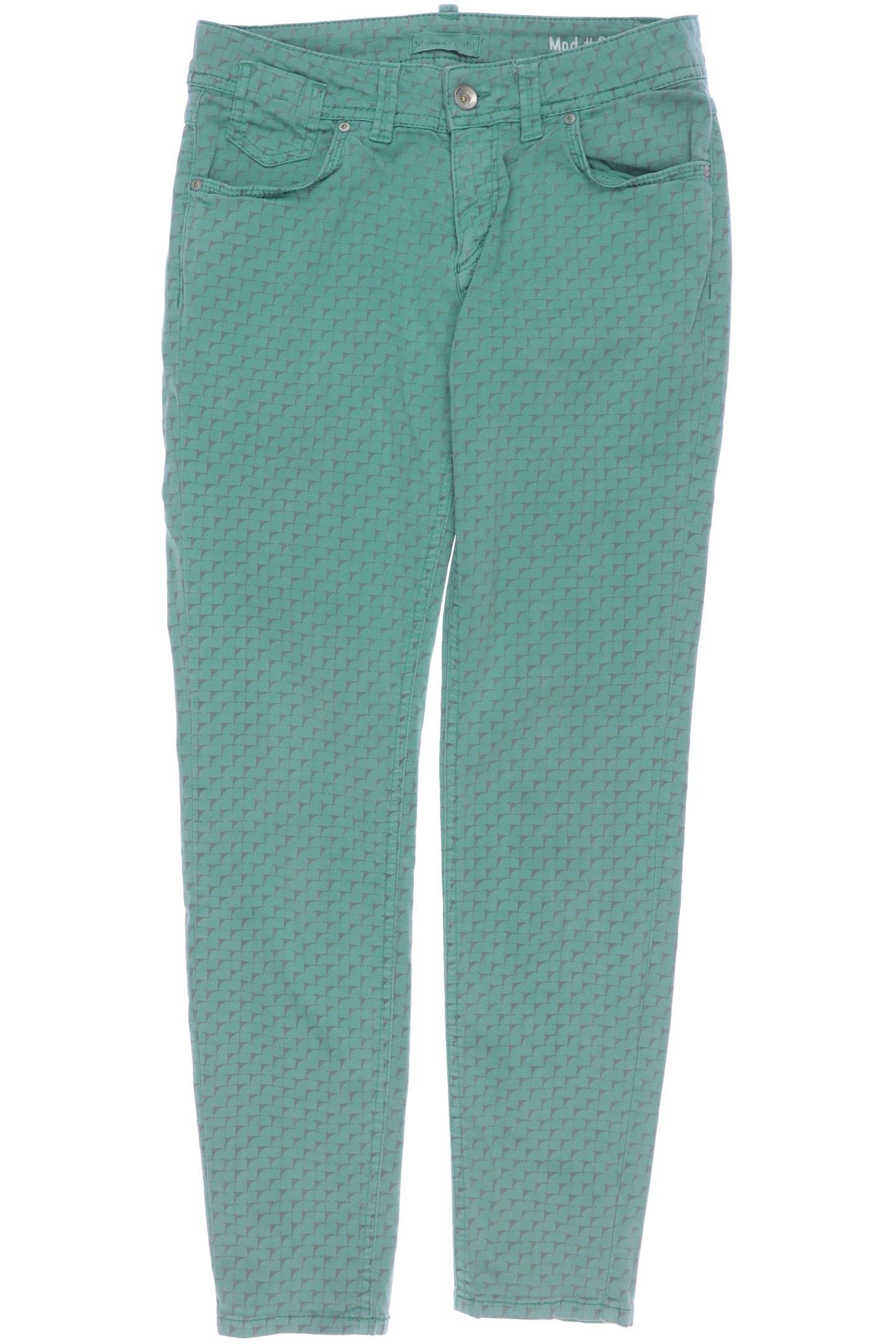 

Marc O Polo Damen Stoffhose, grün, Gr. 28