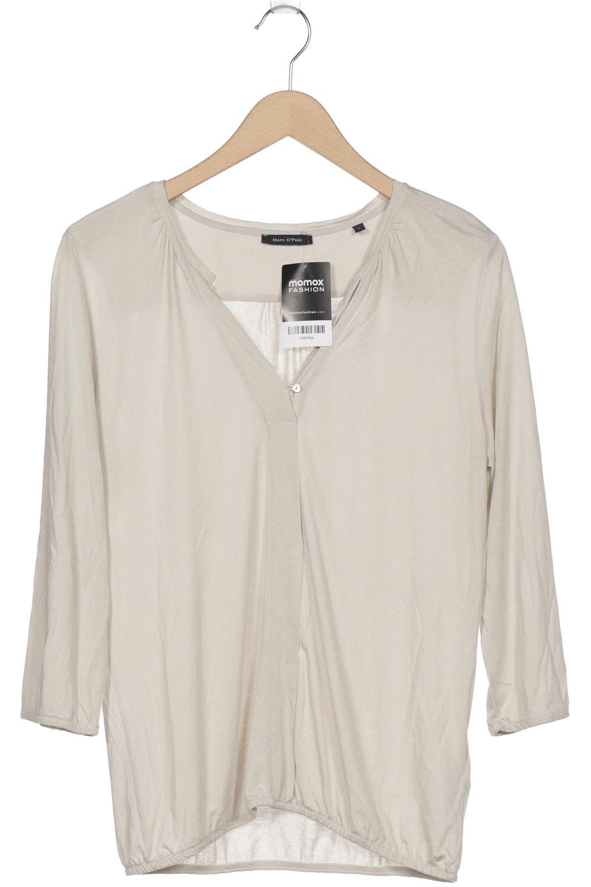 

Marc O Polo Damen Langarmshirt, cremeweiß