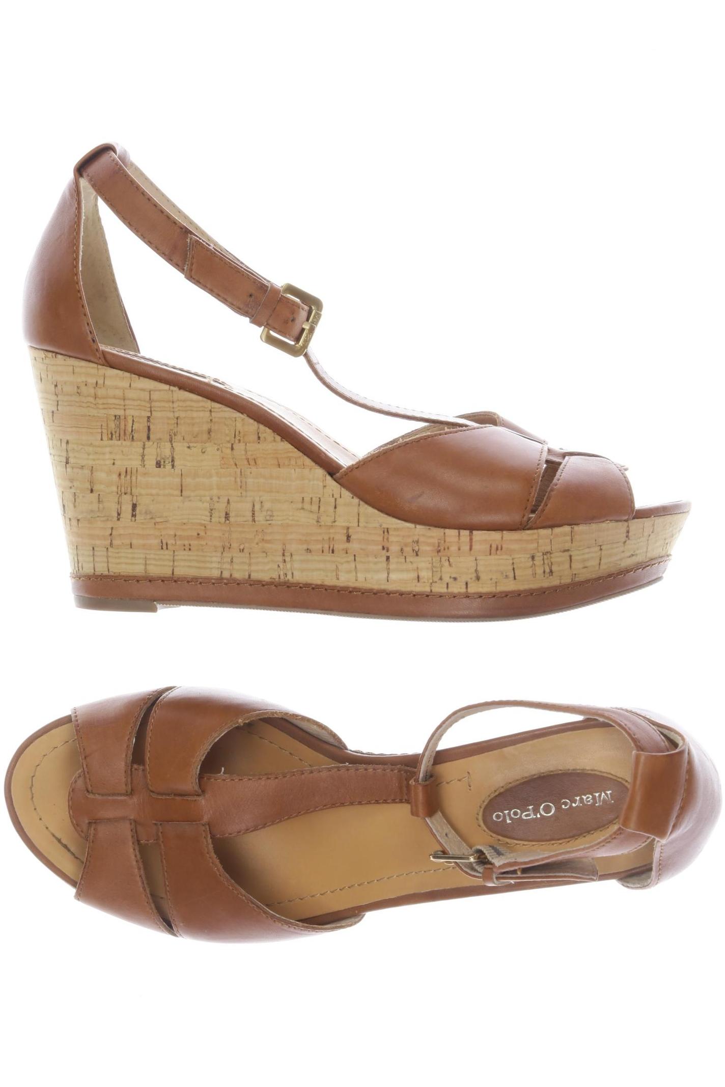 

Marc O Polo Damen Sandale, braun, Gr. 40