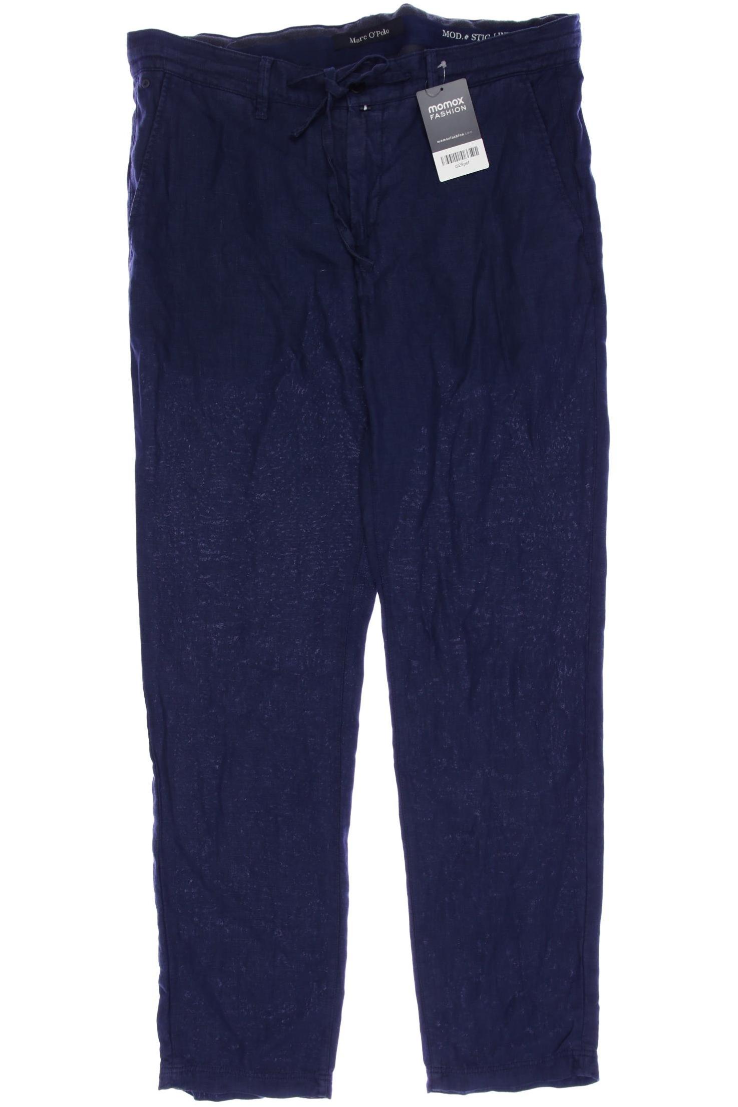 

Marc O Polo Herren Stoffhose, marineblau, Gr. 34