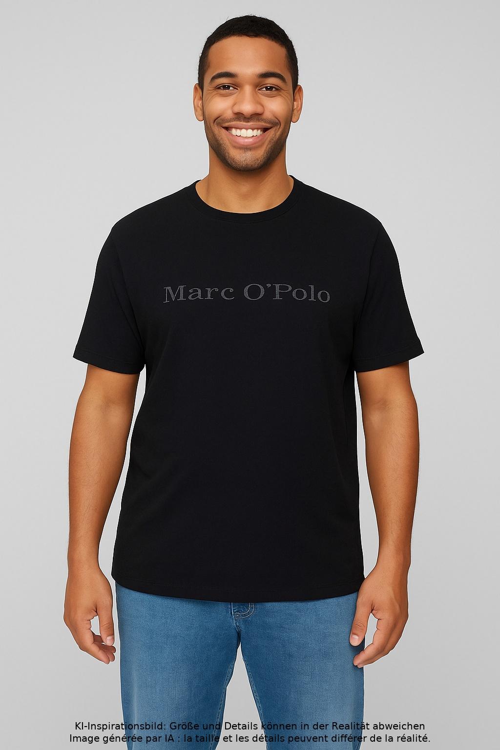 

Marc O Polo Herren T-Shirt, schwarz, Gr. 54
