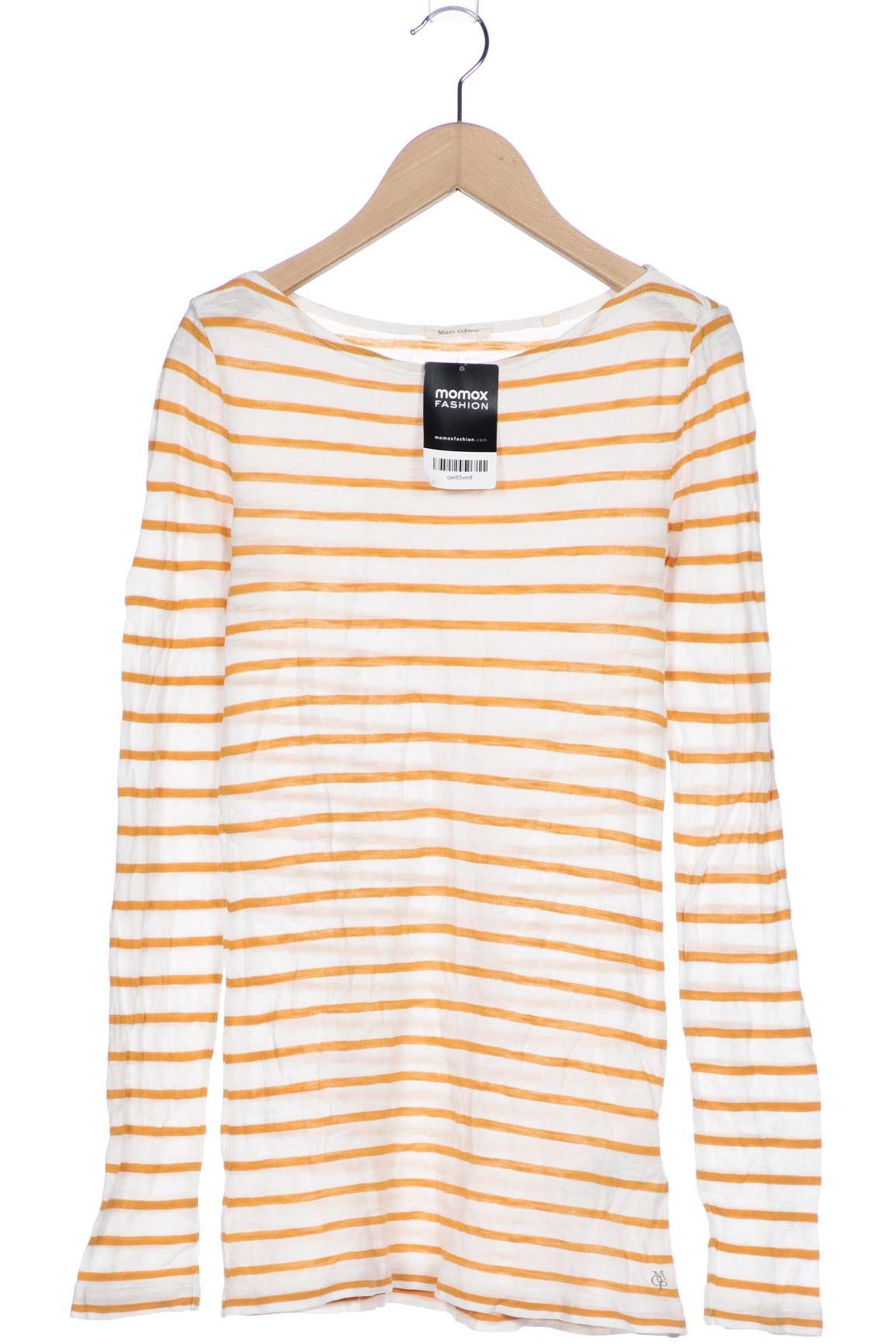 

Marc O Polo Damen Langarmshirt, weiß, Gr. 34