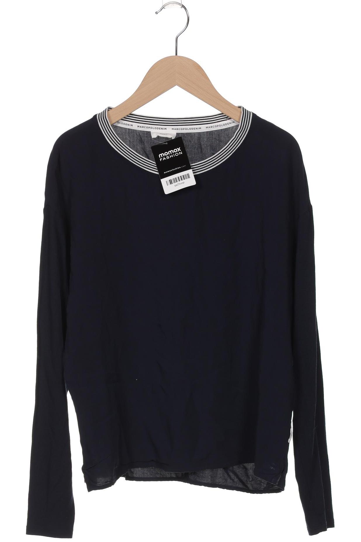 

Marc O Polo Damen Langarmshirt, marineblau, Gr. 34
