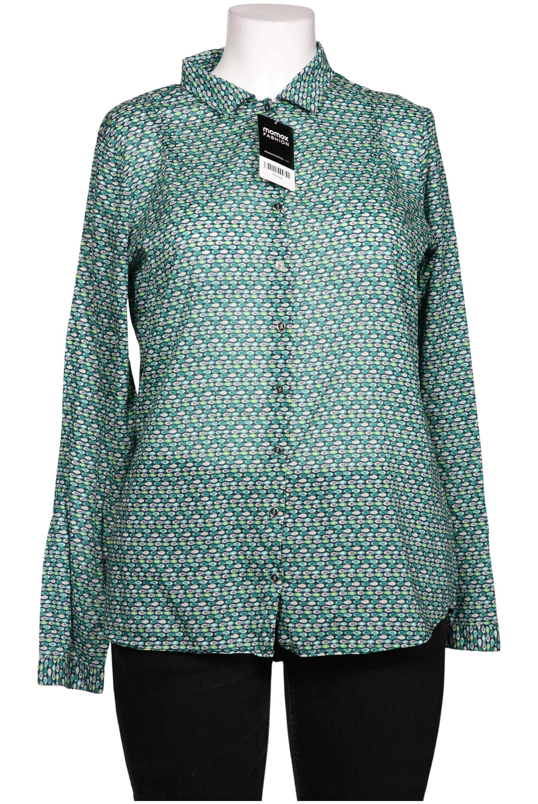 

Marc O Polo Damen Bluse, türkis, Gr. 44