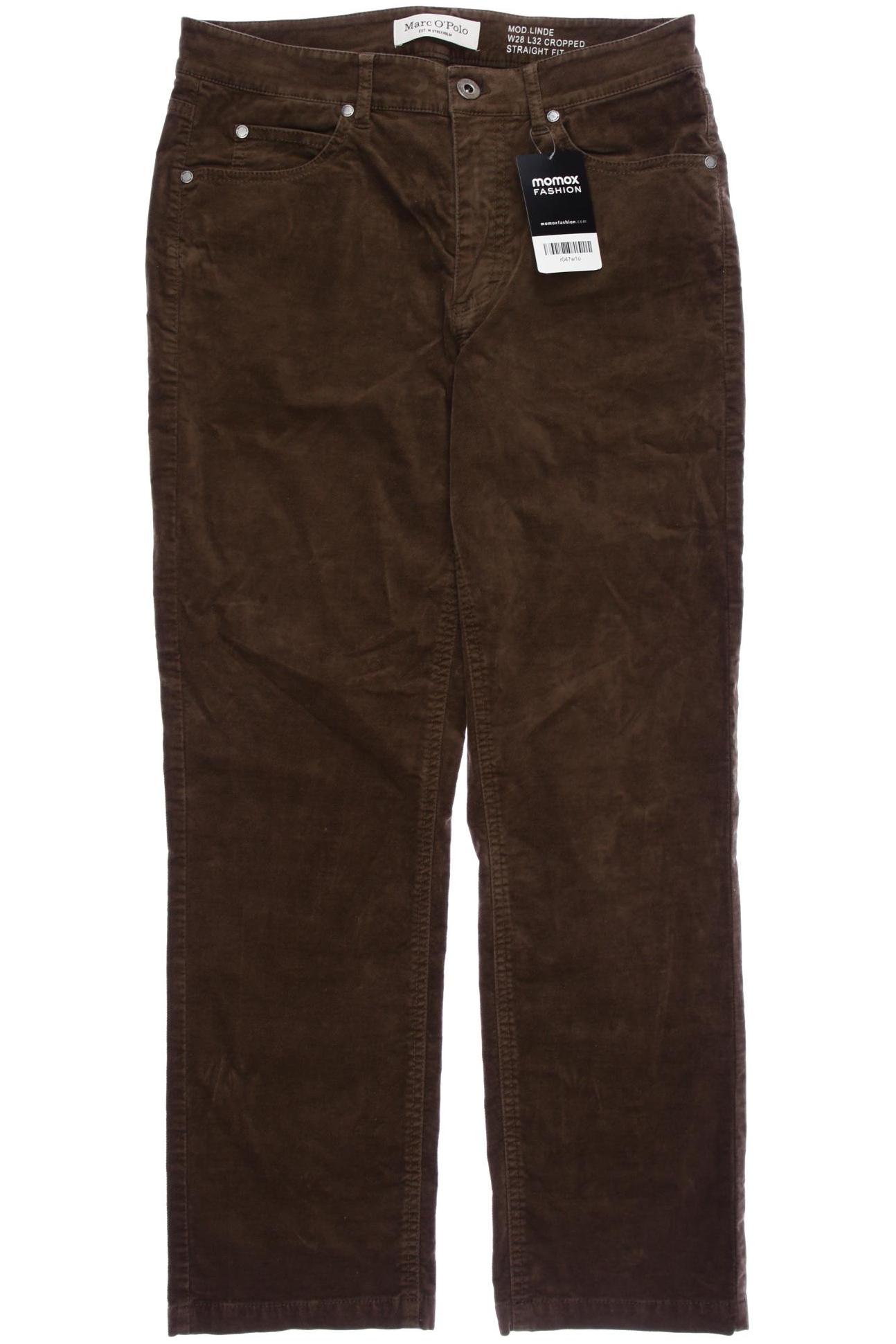 

Marc O Polo Damen Stoffhose, braun, Gr. 28
