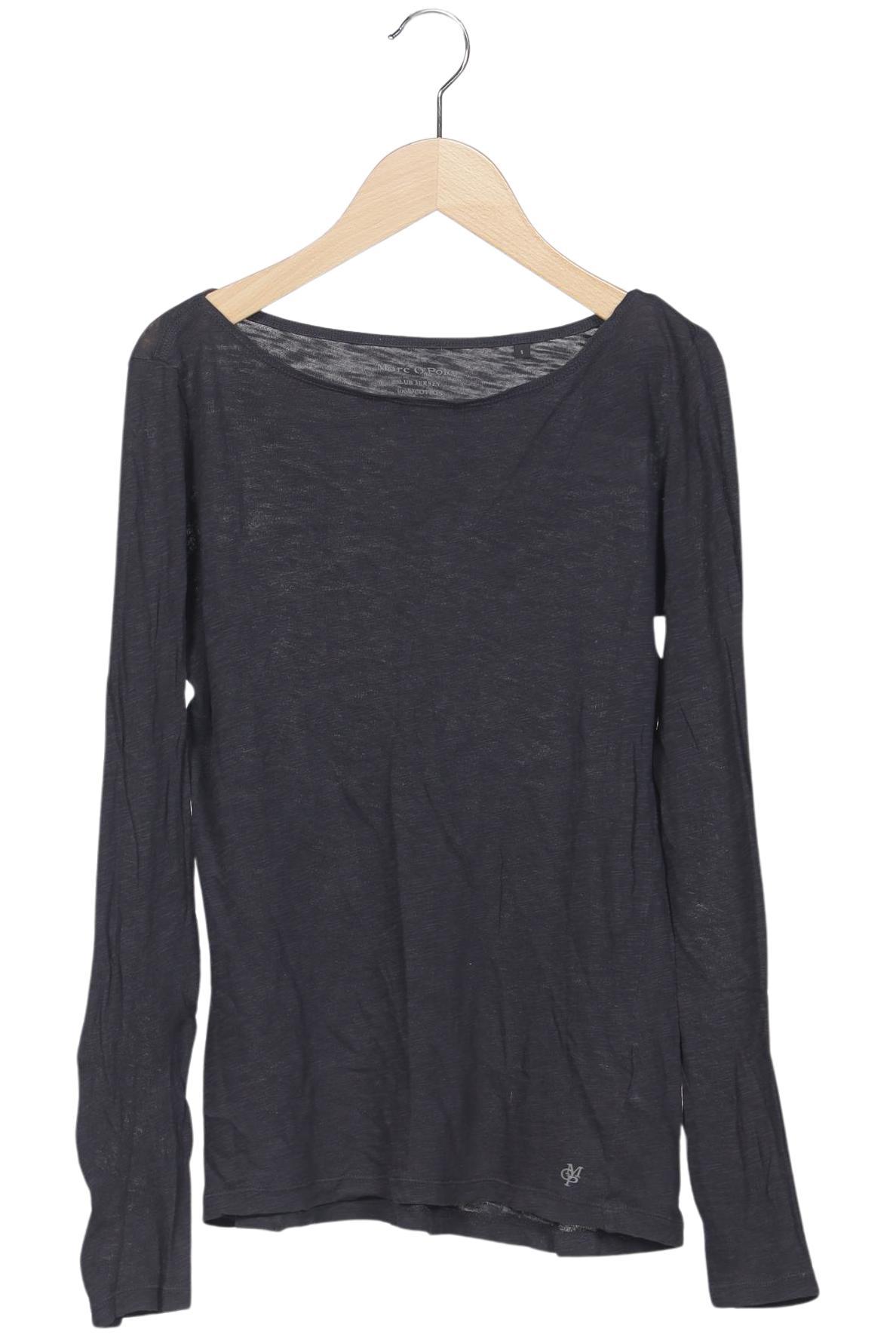 

Marc O Polo Damen Langarmshirt, marineblau, Gr. 36