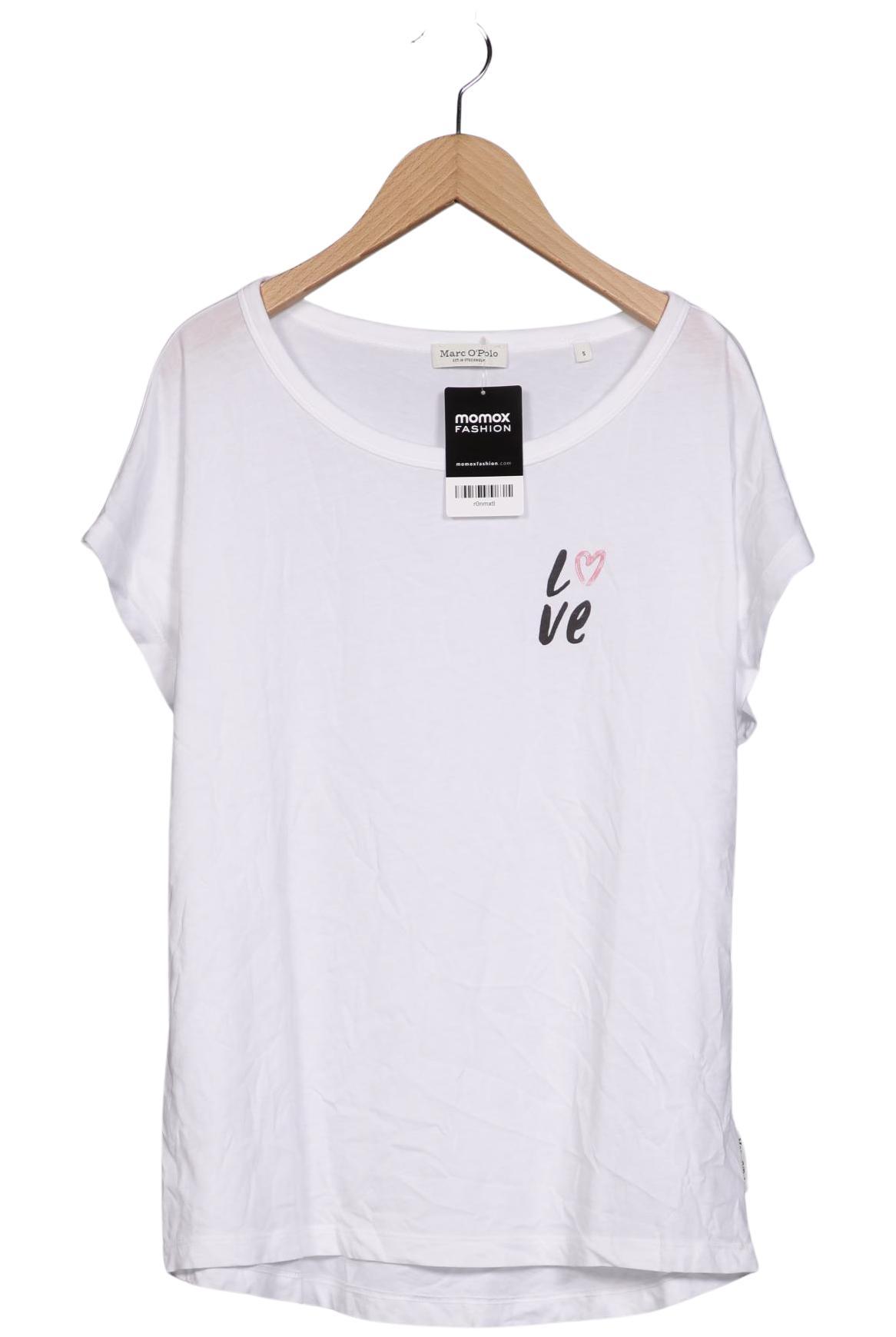 

Marc O Polo Damen T-Shirt, weiß, Gr. 36