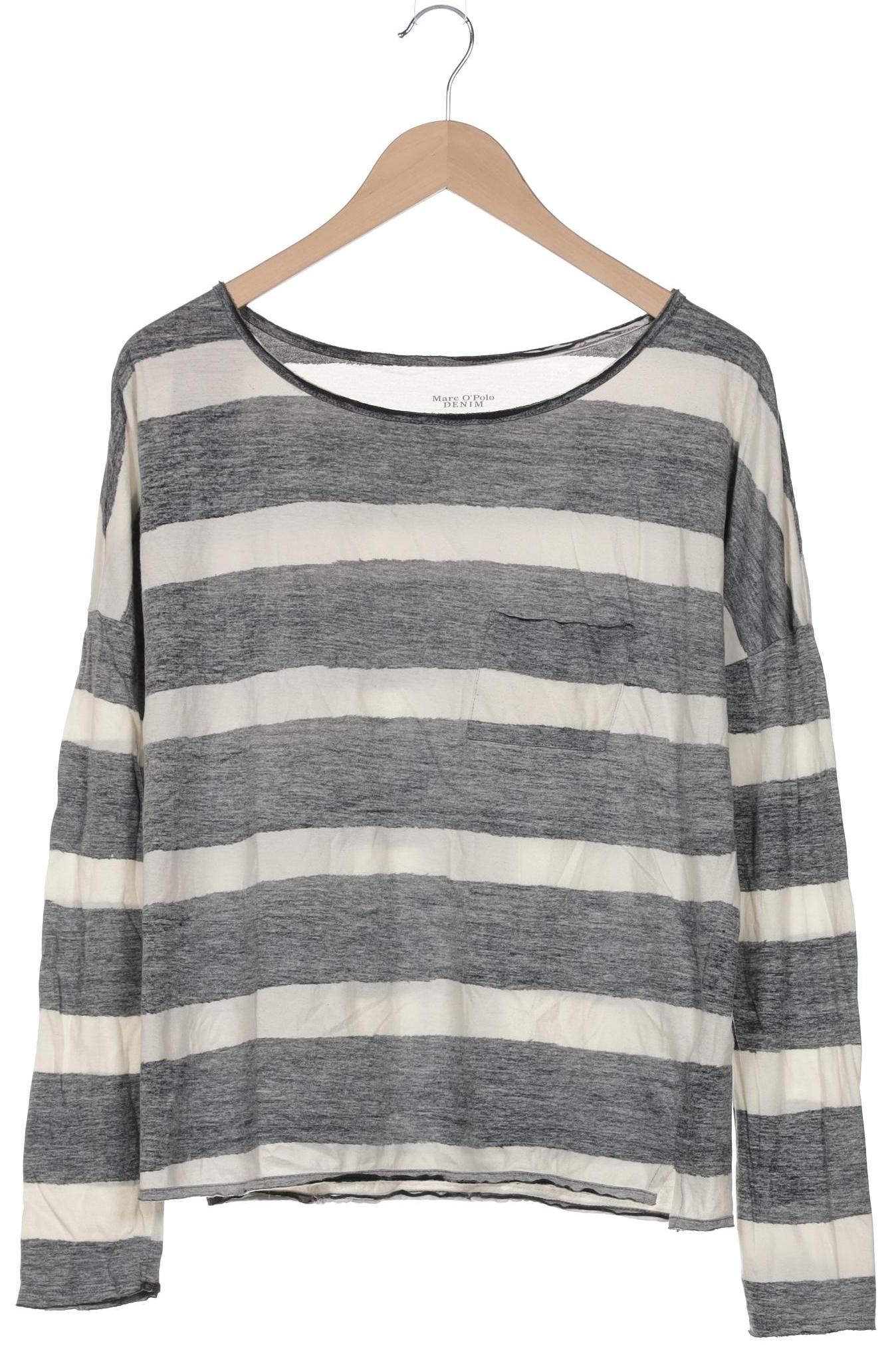 

Marc O Polo Damen Langarmshirt, grau, Gr. 38