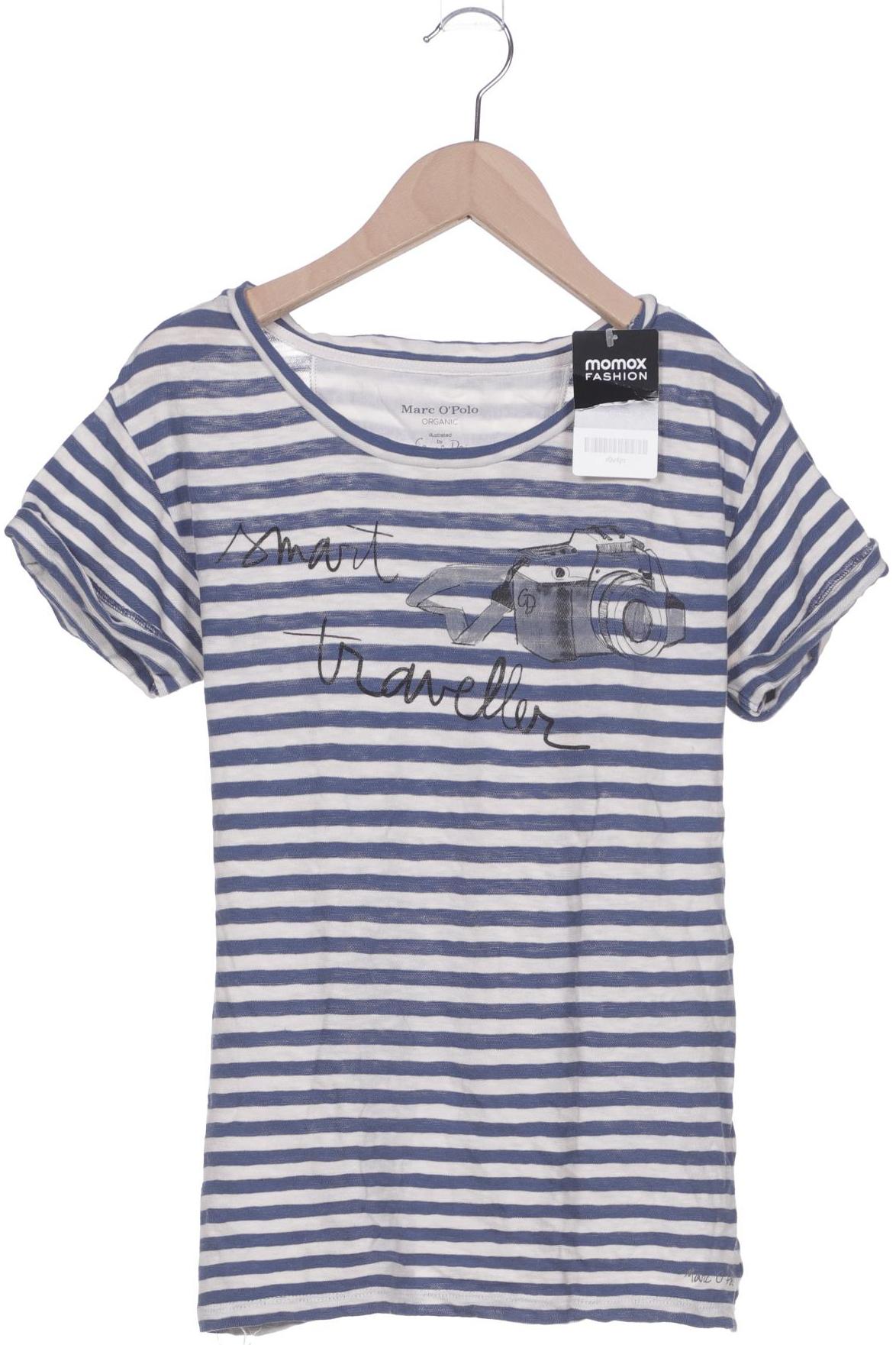 

Marc O Polo Damen T-Shirt, blau, Gr. 34