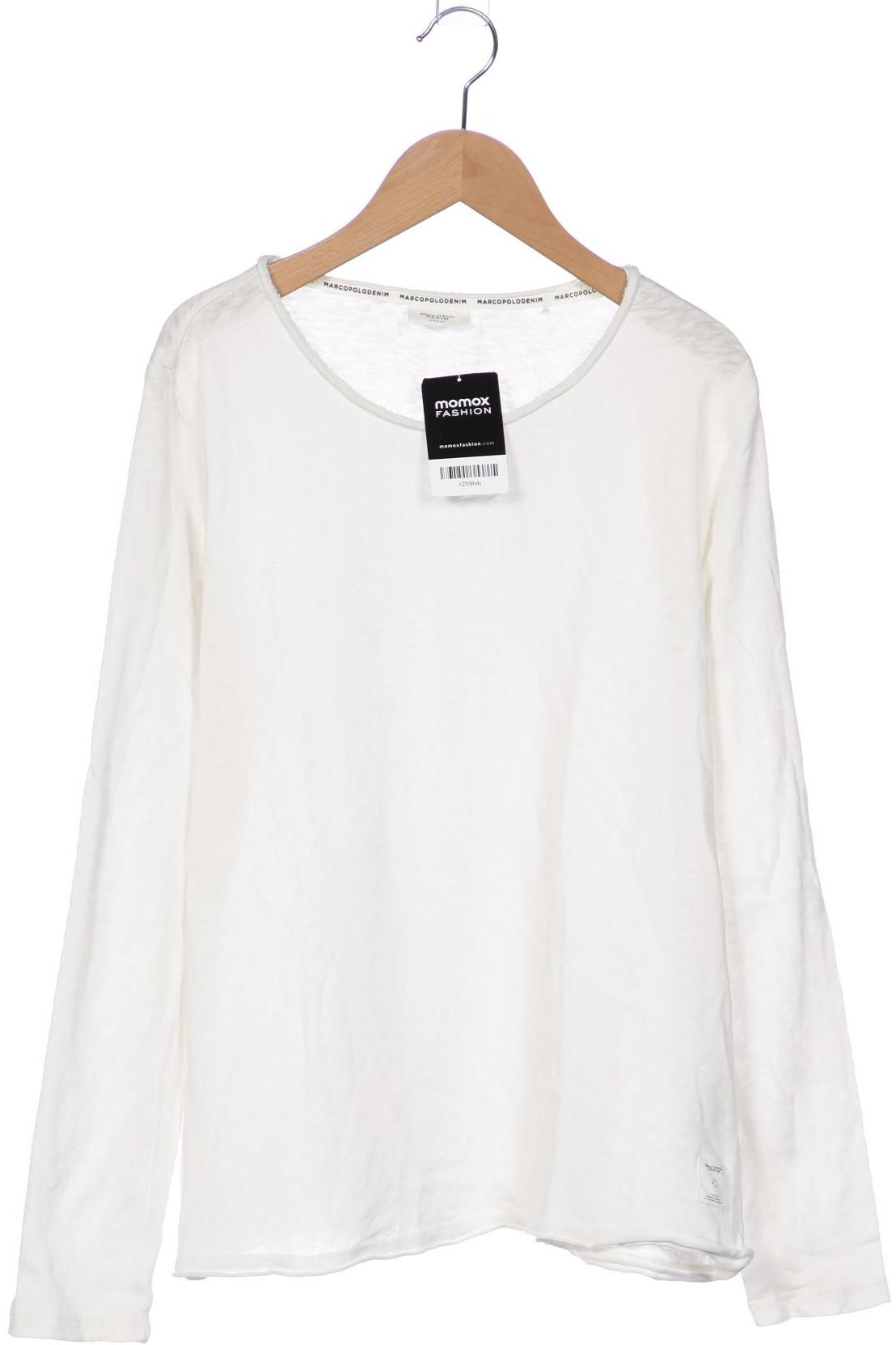 

Marc O Polo Damen Langarmshirt, weiß, Gr. 36