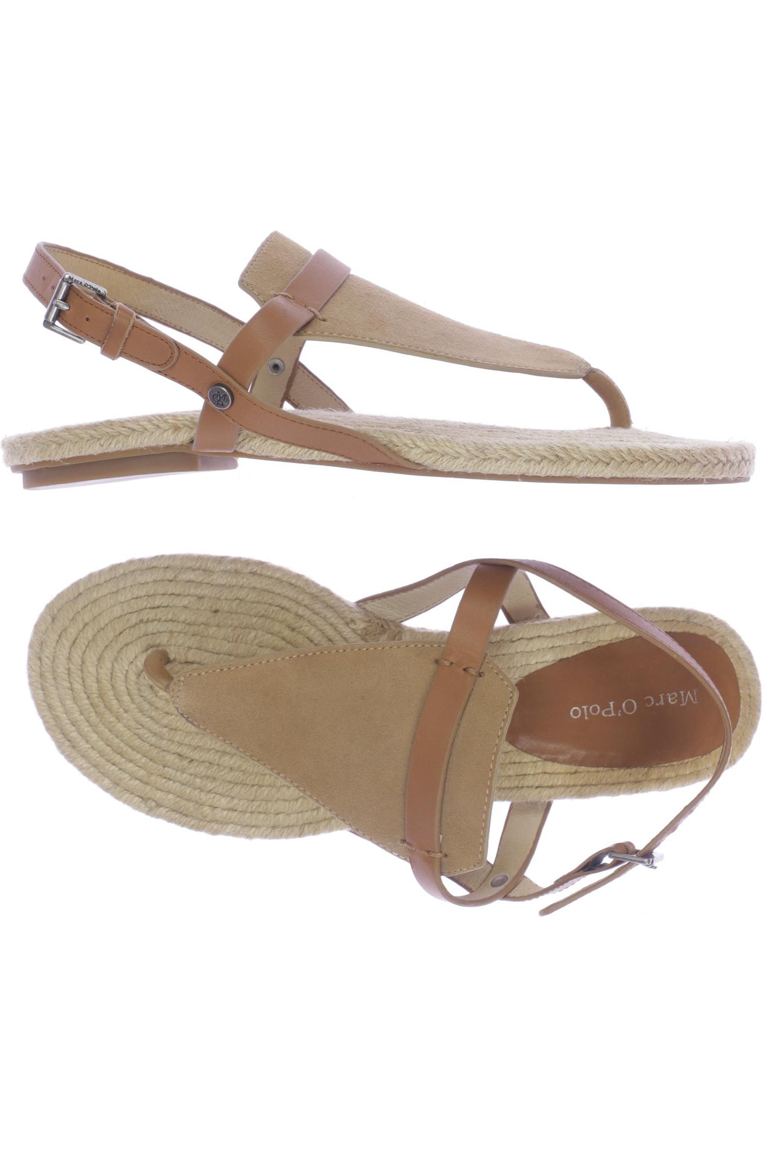 

Marc O Polo Damen Sandale, beige, Gr. 39