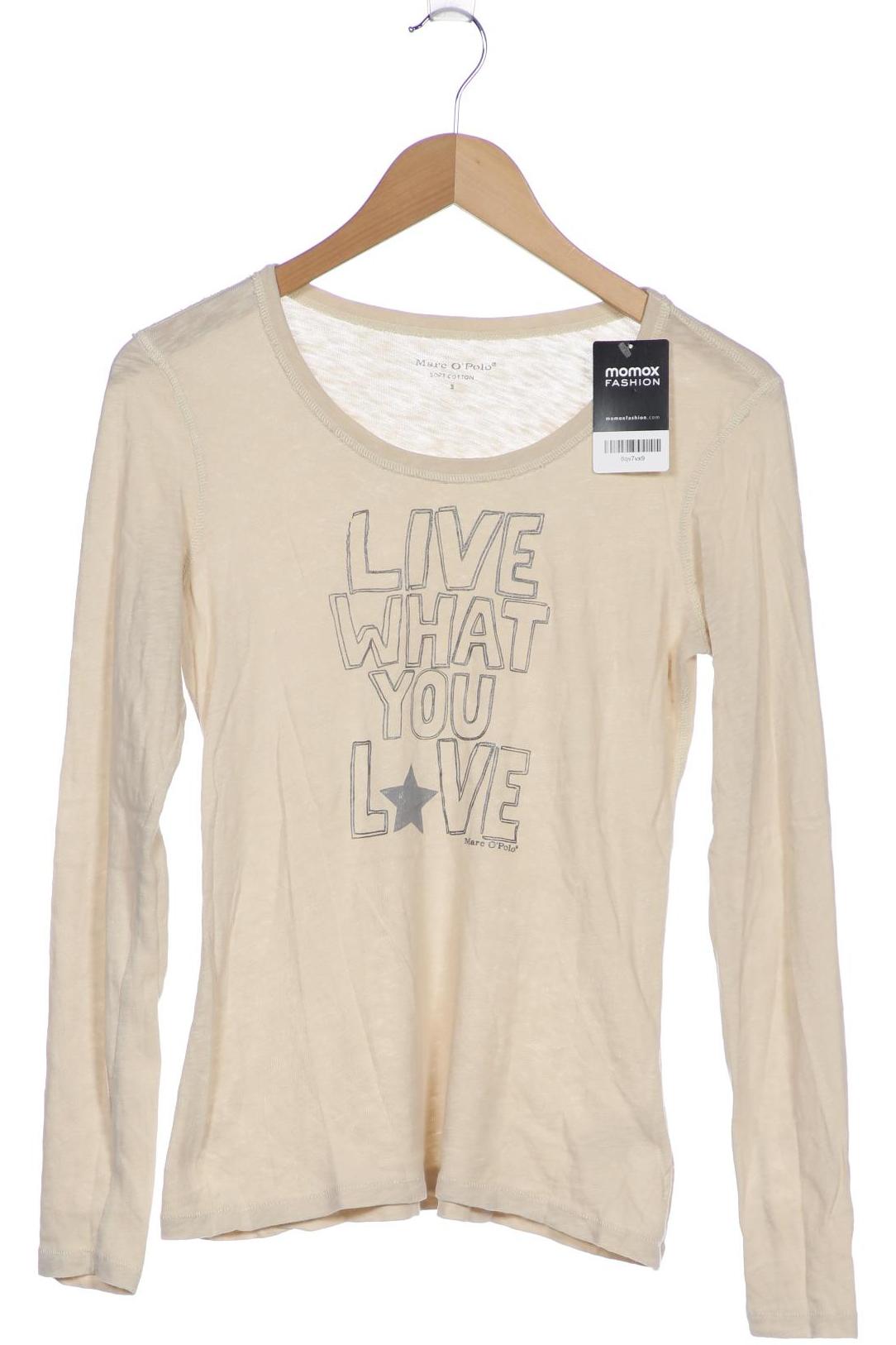 

Marc O Polo Damen Langarmshirt, beige, Gr. 36