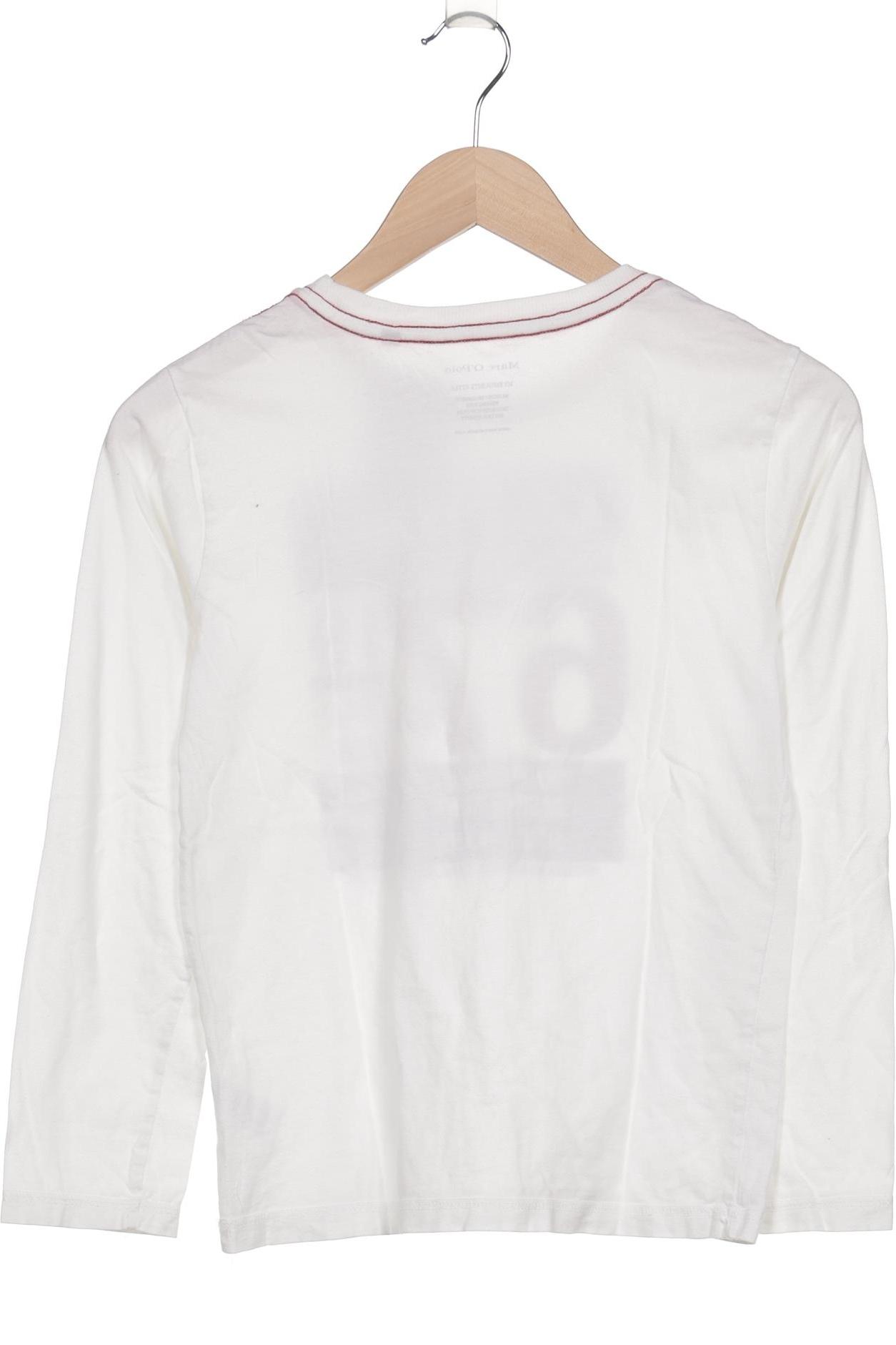 Thumbnail - Marc O Polo Jungen Langarmshirt, weiß, Gr. 152
