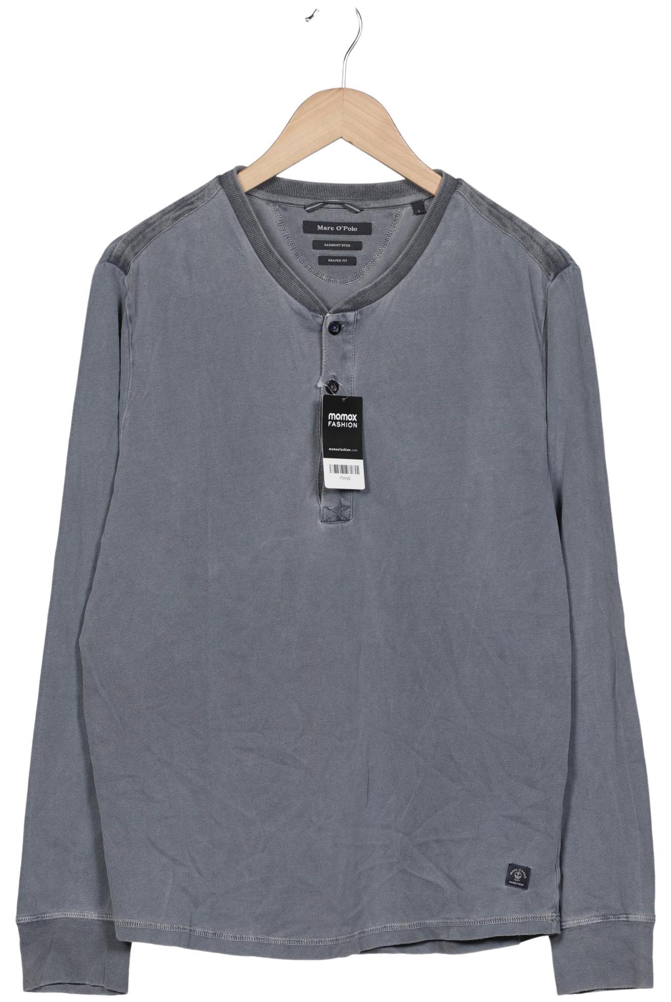 

Marc O Polo Herren Langarmshirt, grau, Gr. 52