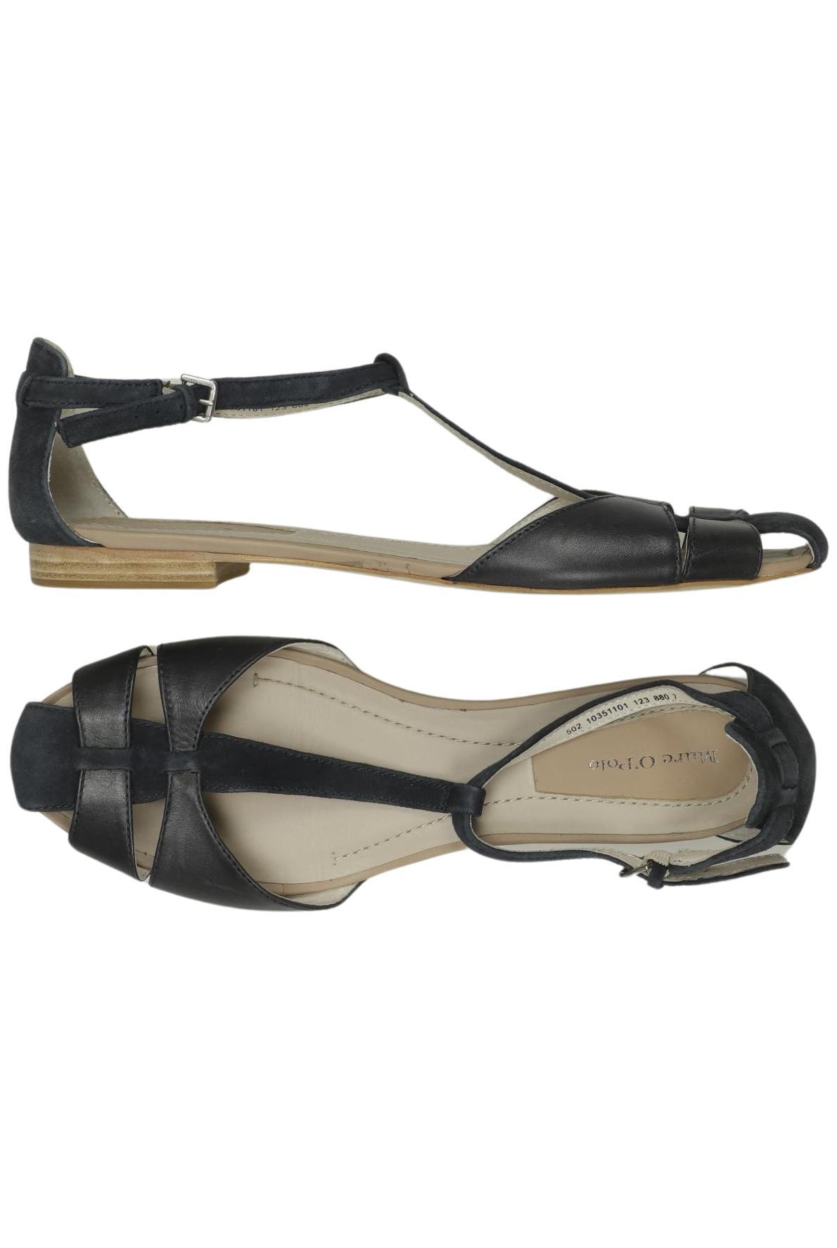 

Marc O Polo Damen Sandale, marineblau, Gr. 7