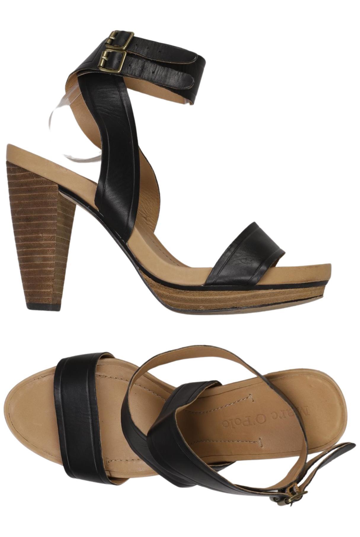 

Marc O Polo Damen Sandale, schwarz, Gr. 39