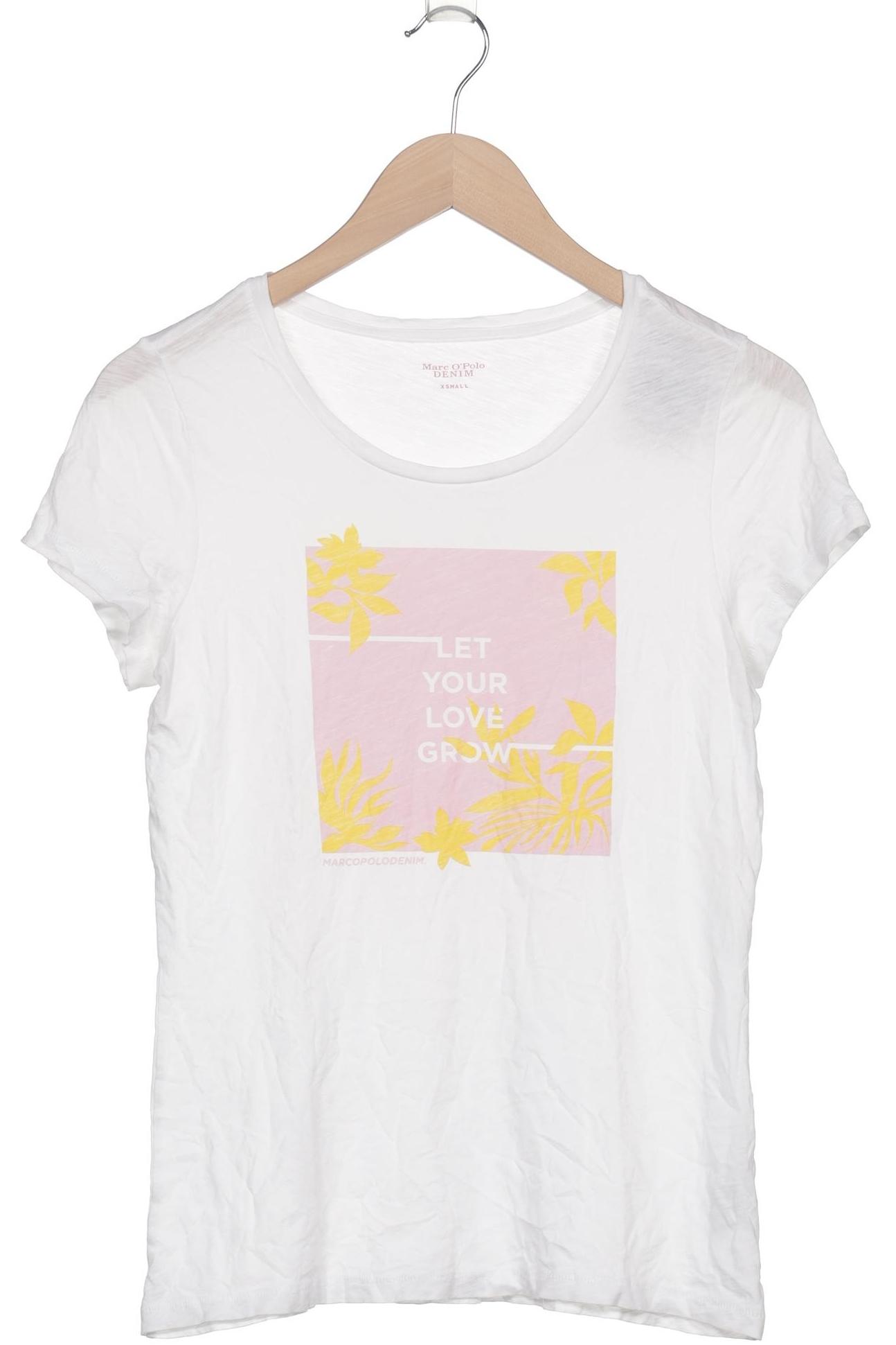 

Marc O Polo Damen T-Shirt, weiß, Gr. 34