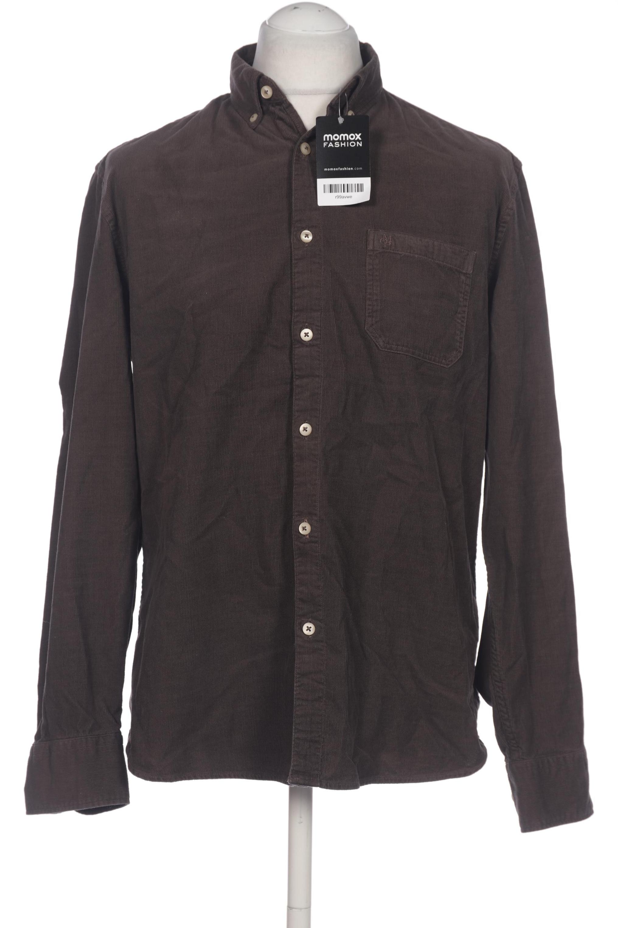 

Marc O Polo Herren Hemd, braun, Gr. 52