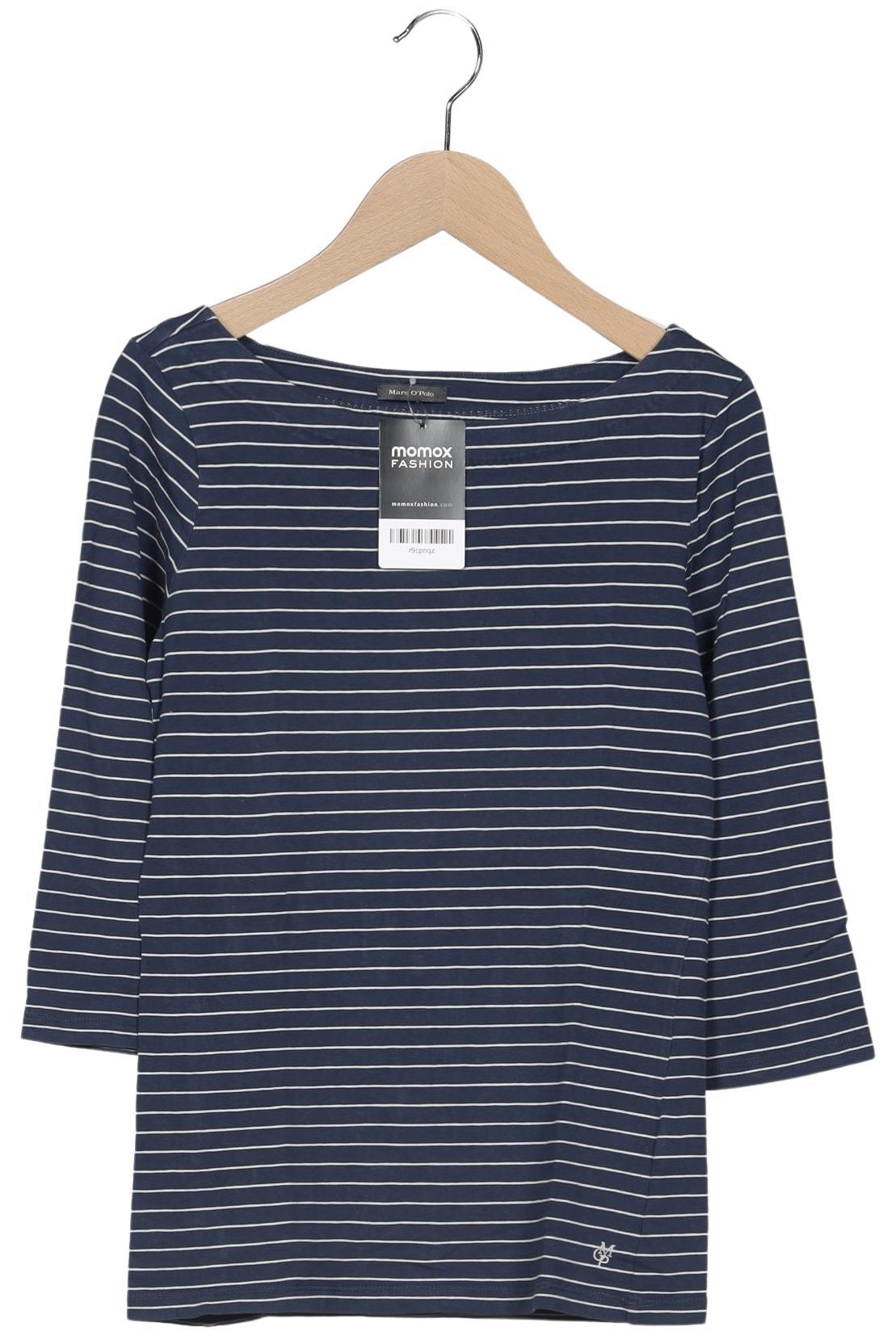

Marc O Polo Damen Langarmshirt, marineblau, Gr. 34