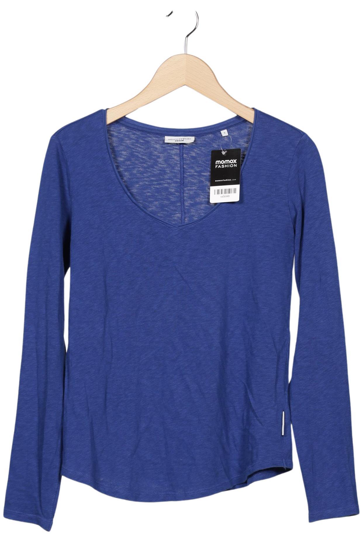 

Marc O Polo Damen Langarmshirt, blau, Gr. 36