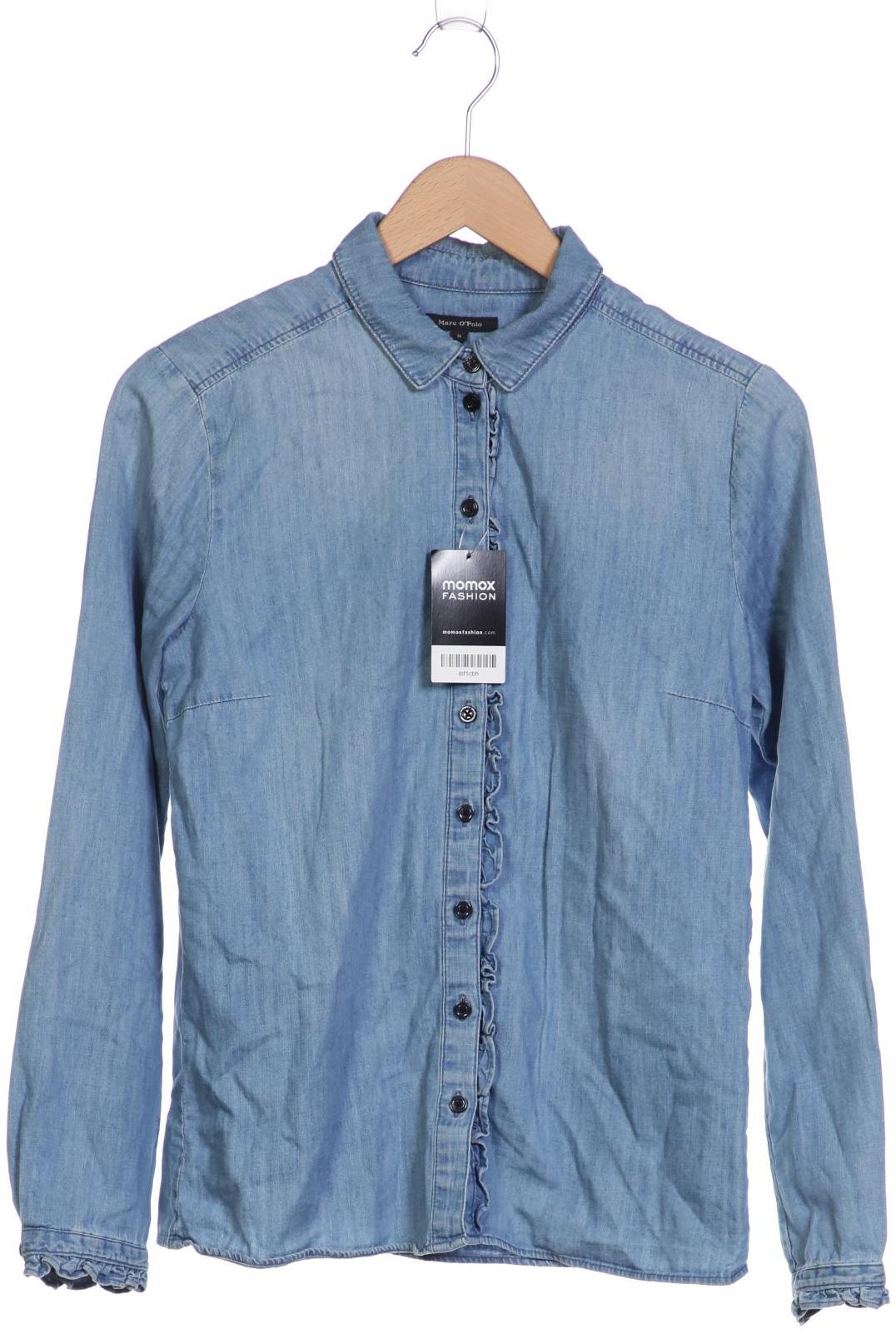 

Marc O Polo Damen Bluse, blau, Gr. 36