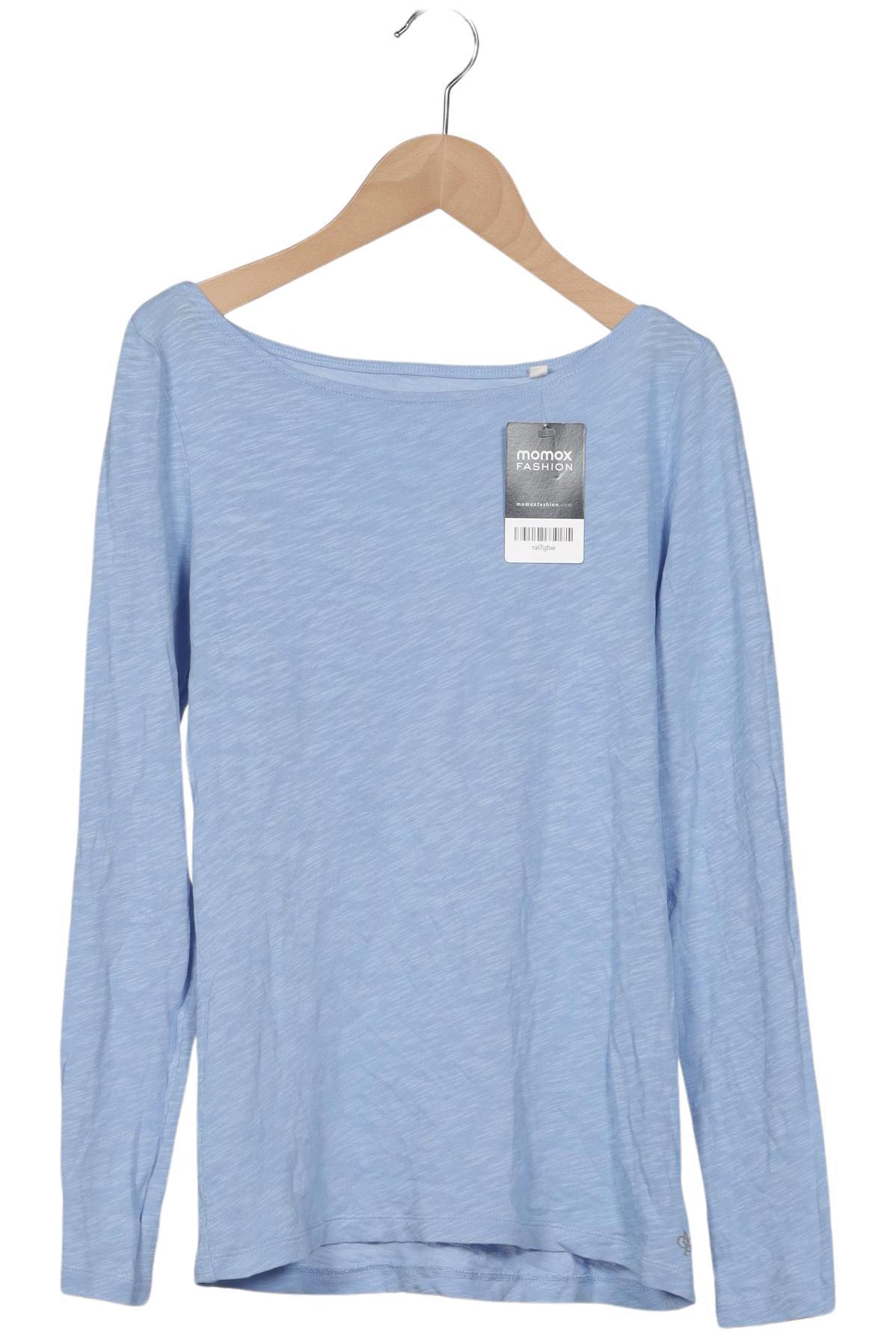 

Marc O Polo Damen Langarmshirt, hellblau, Gr. 34