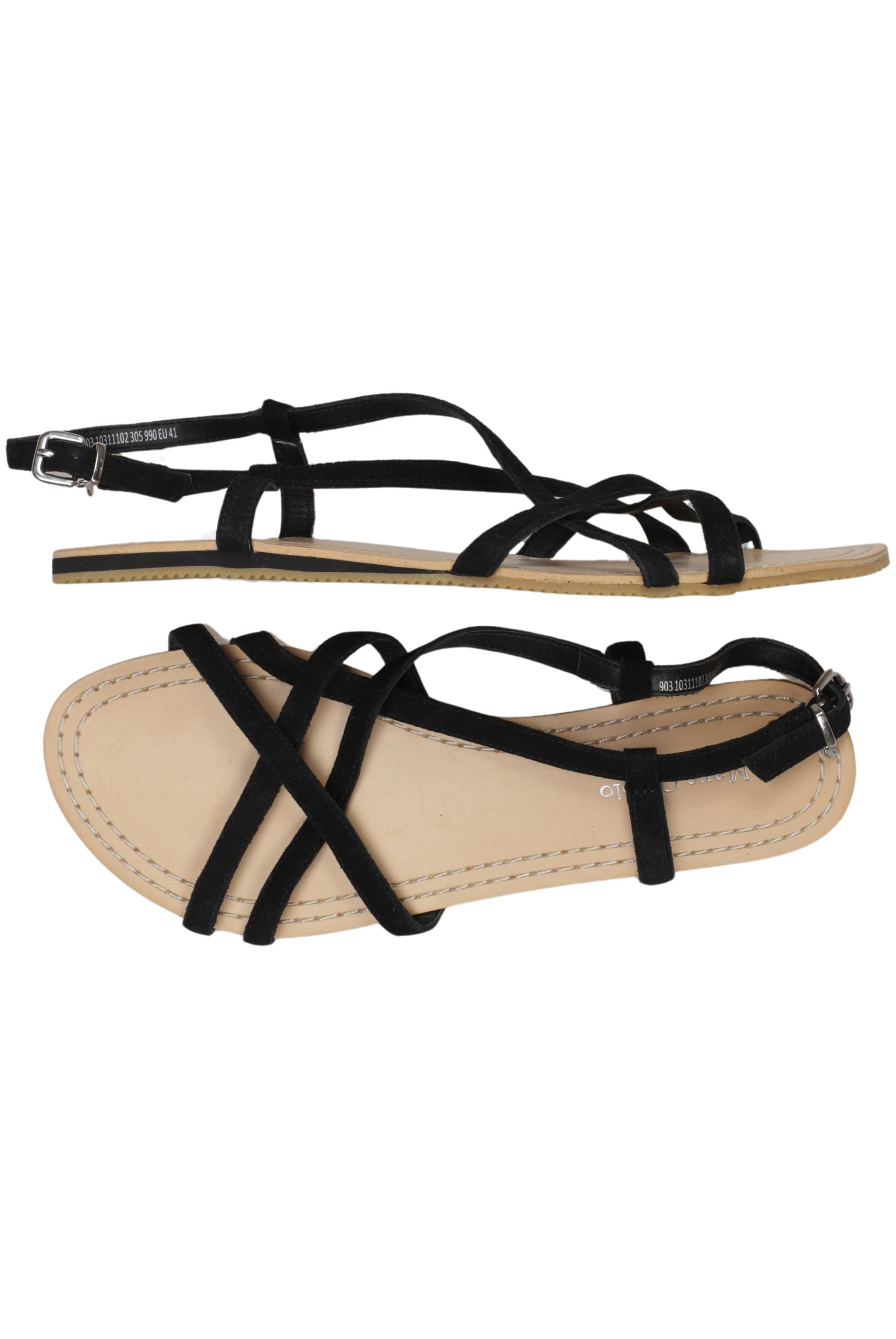 

Marc O Polo Damen Sandale, schwarz, Gr. 41