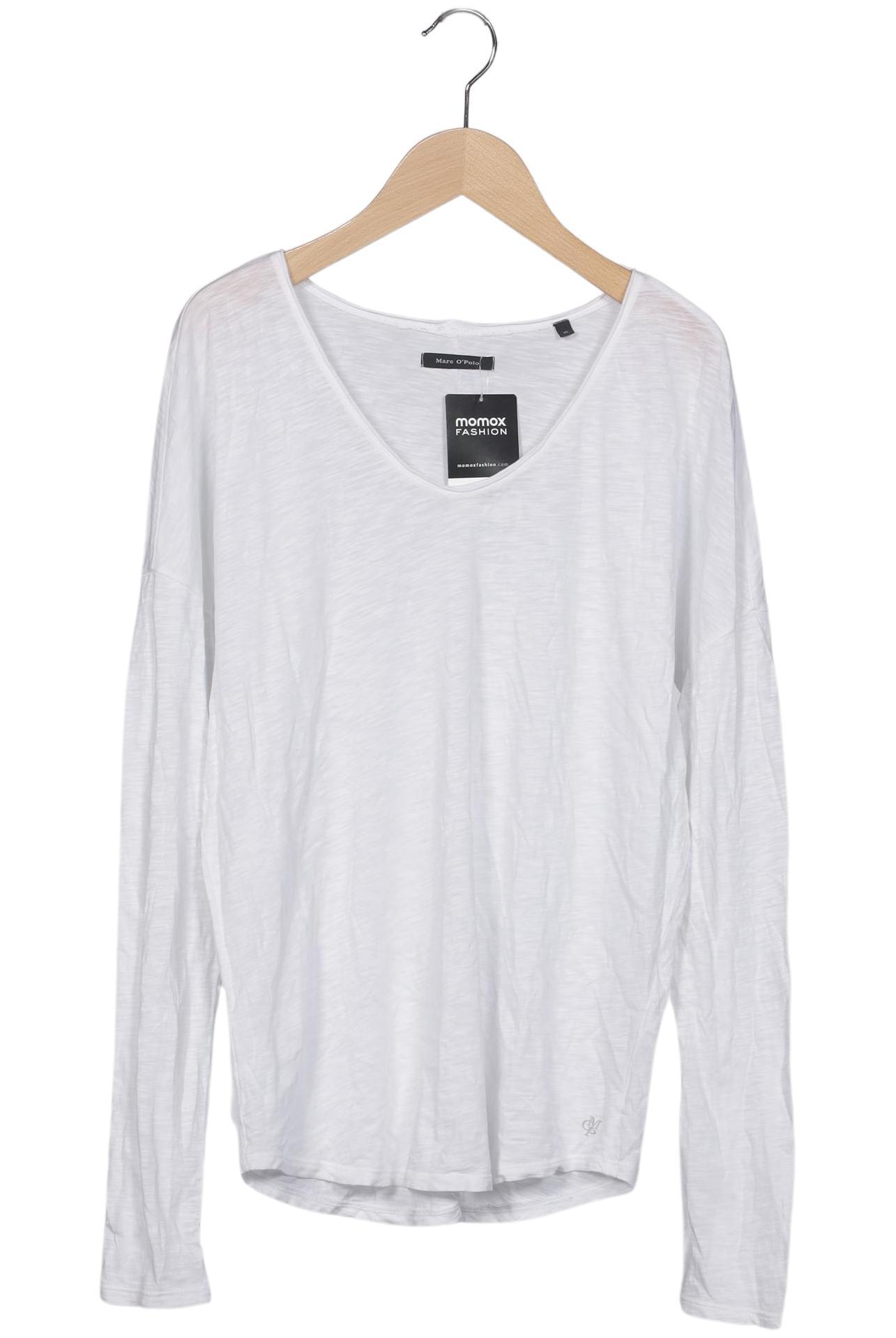 

Marc O Polo Damen Langarmshirt, weiß, Gr. 34