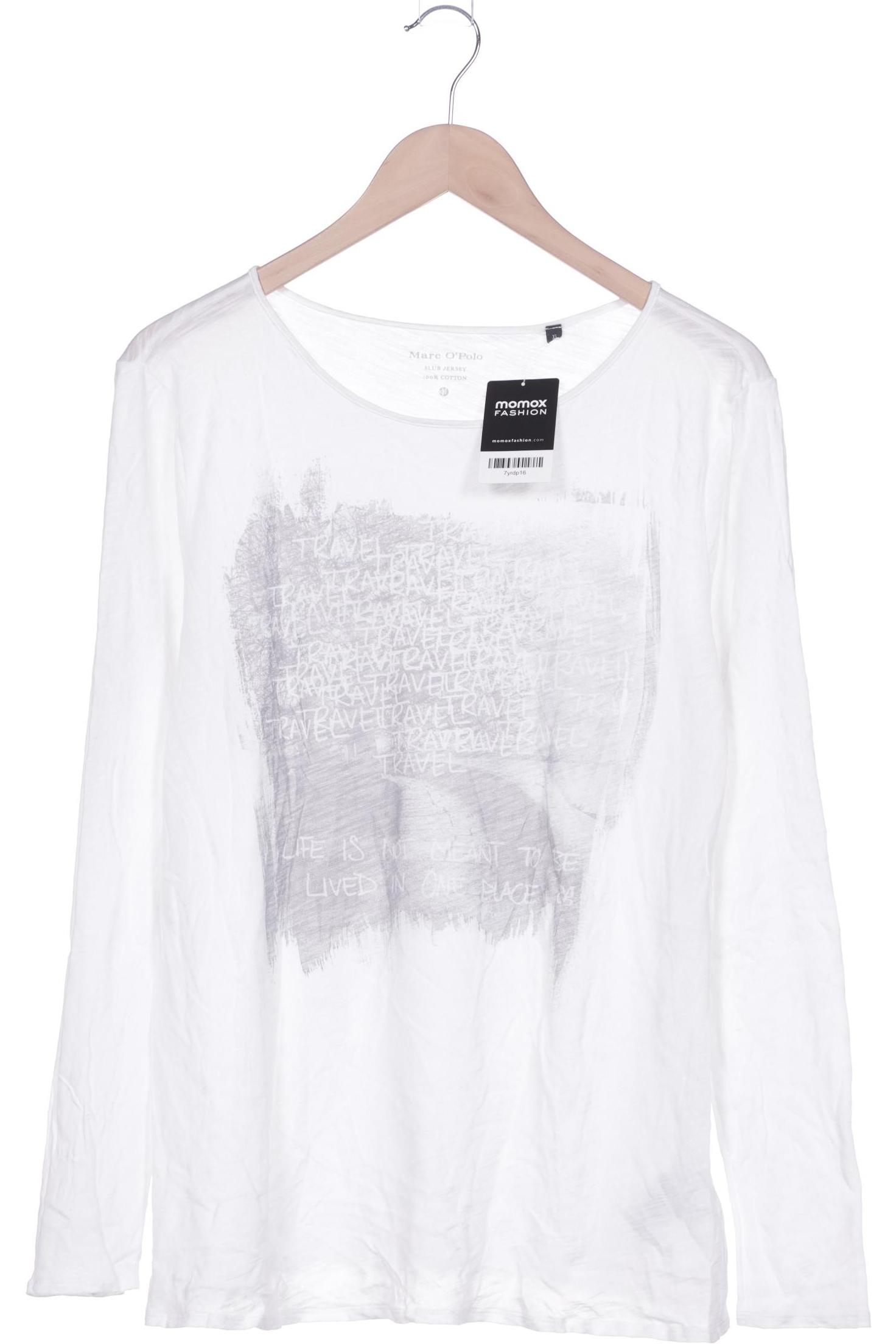 

Marc O Polo Damen Langarmshirt, weiß, Gr. 44